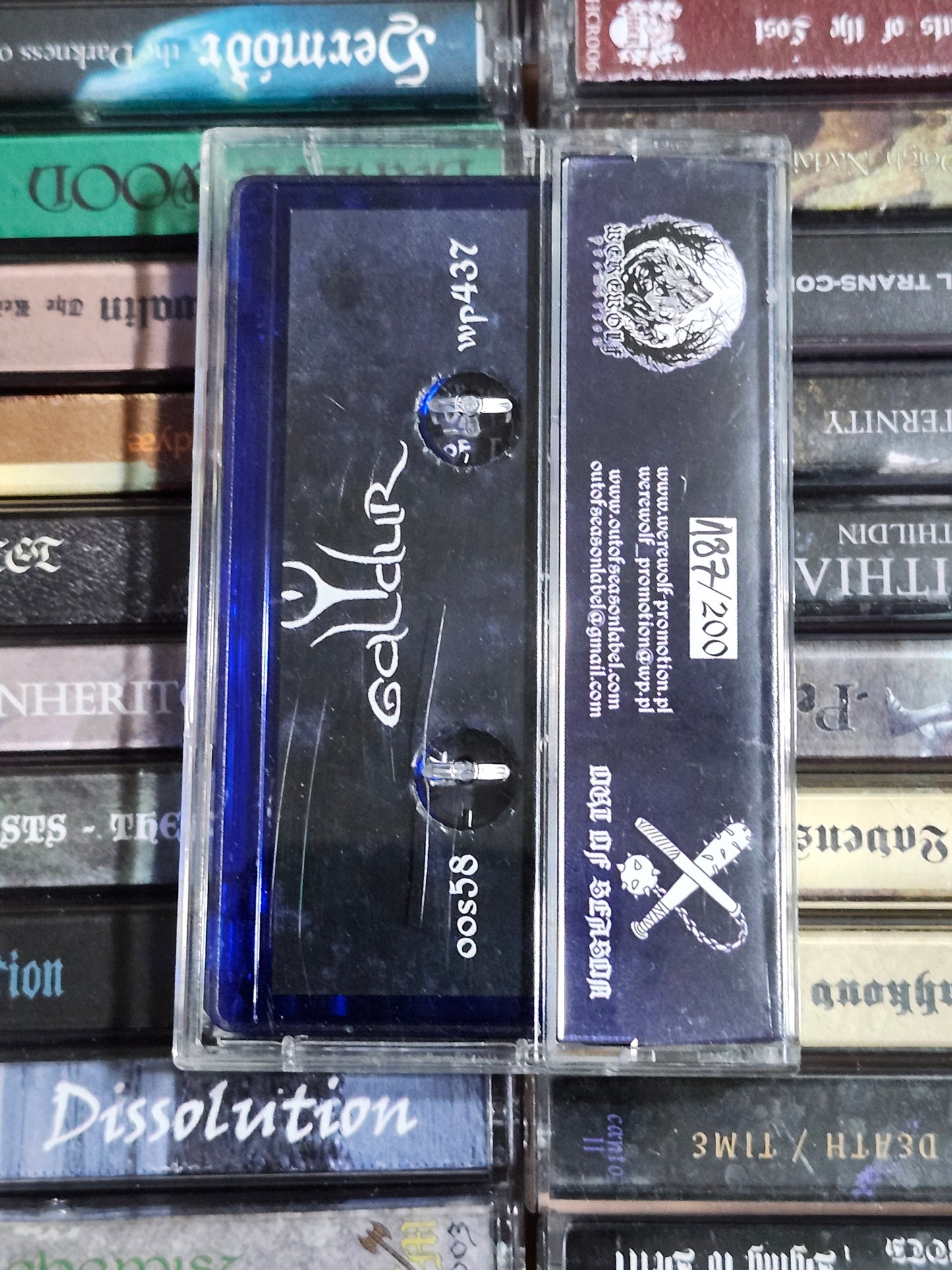 Galdur Age Of Legends Cassette Rare HTF OOP Metal