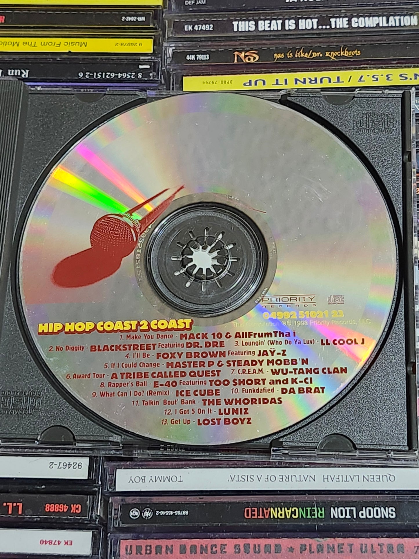 Hip-Hop Coast 2 Coast CD Jay-Z Ice Cube Wu-Tang Clan Luniz