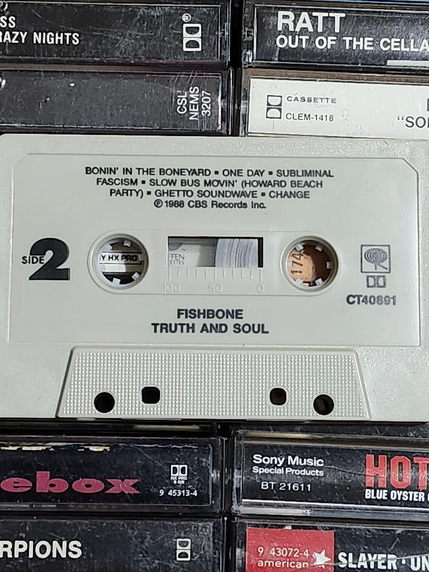 Fishbone Truth And Soul Cassette