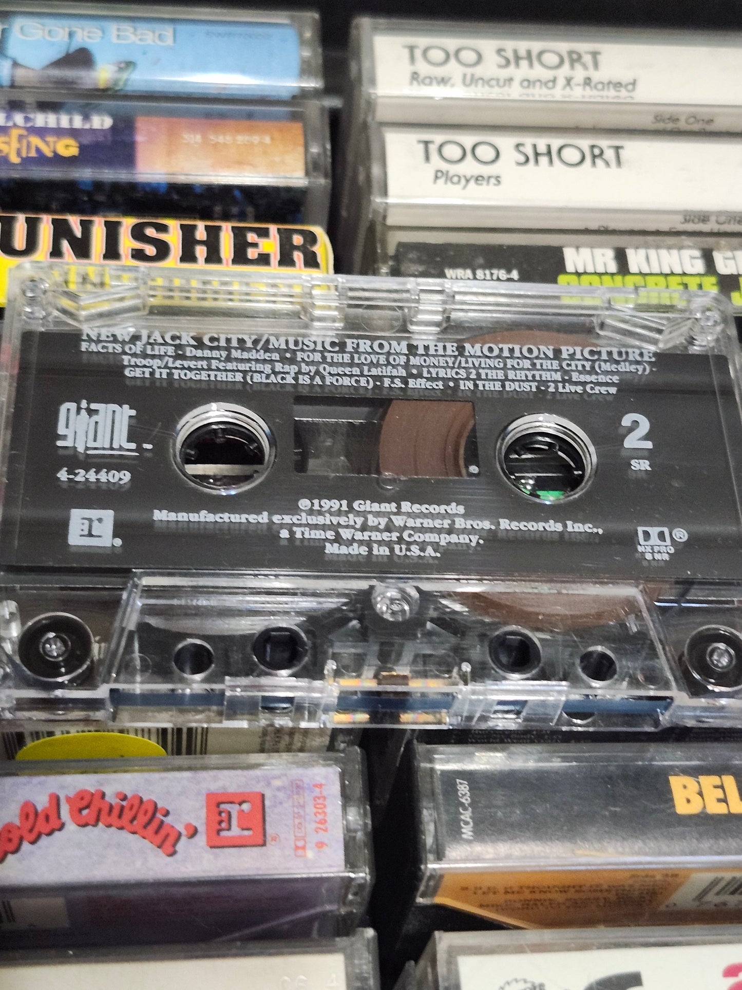 New Jack City Soundtrack Cassette Ice-T 2 Live Crew Queen Latifah