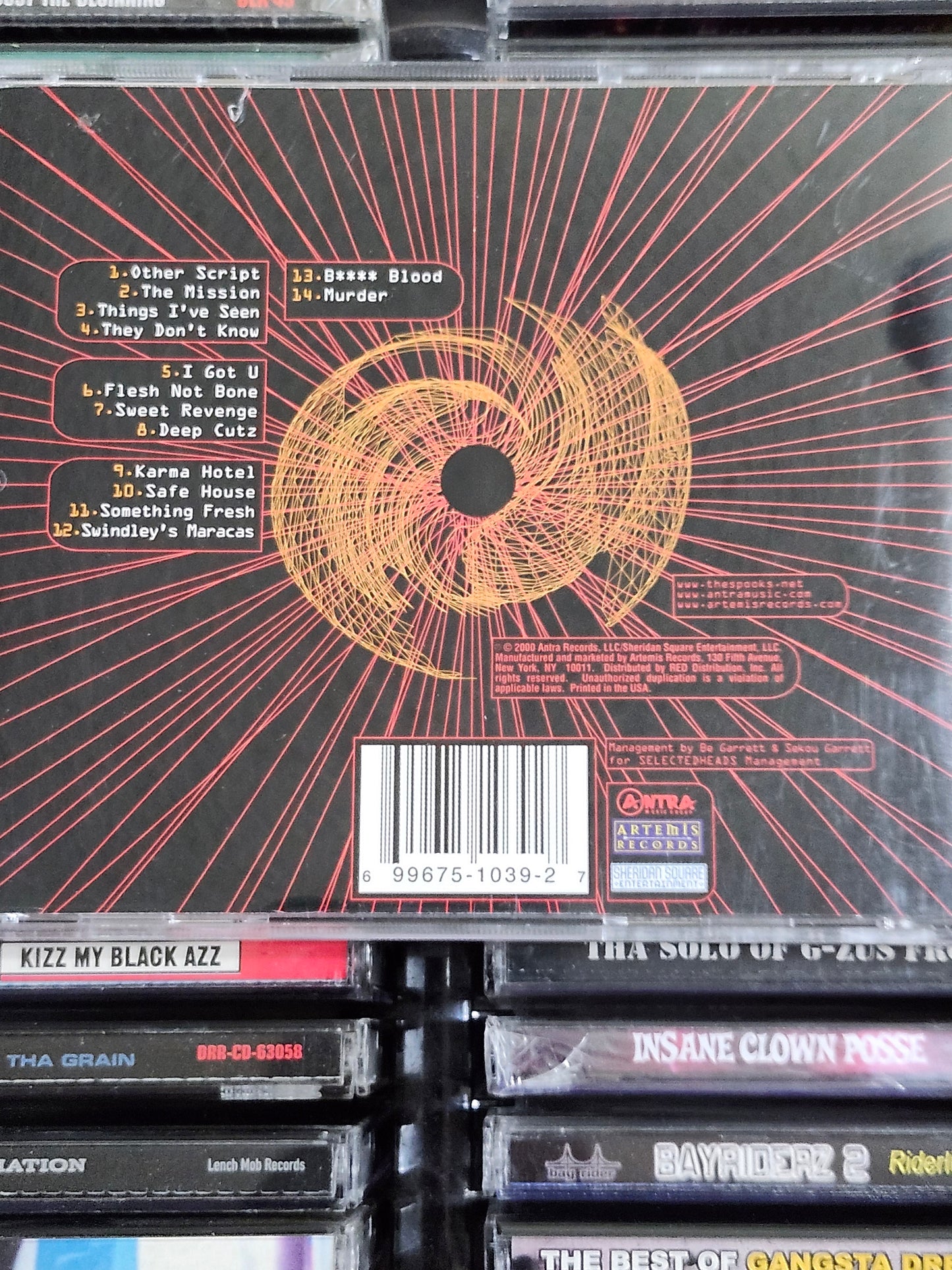 Spooks S.I.O.S.O.S. Volume One CD SIOSIS