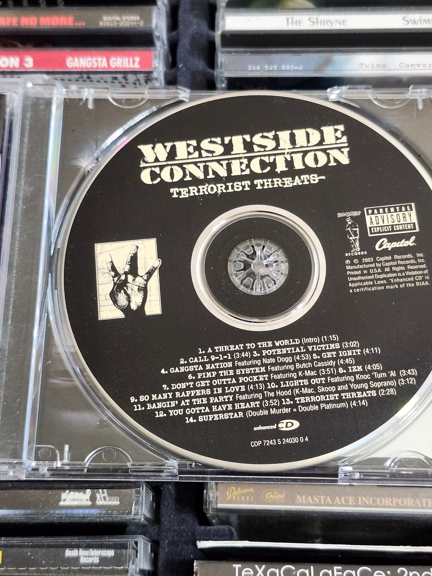 Westside Connection - Terrorist Threats CD WC Mack 10 Ice Cube