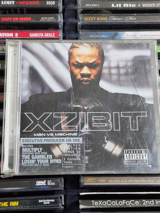 Xzibit: Man Vs Machine CD Nate Dogg Eminem Bonus Disc