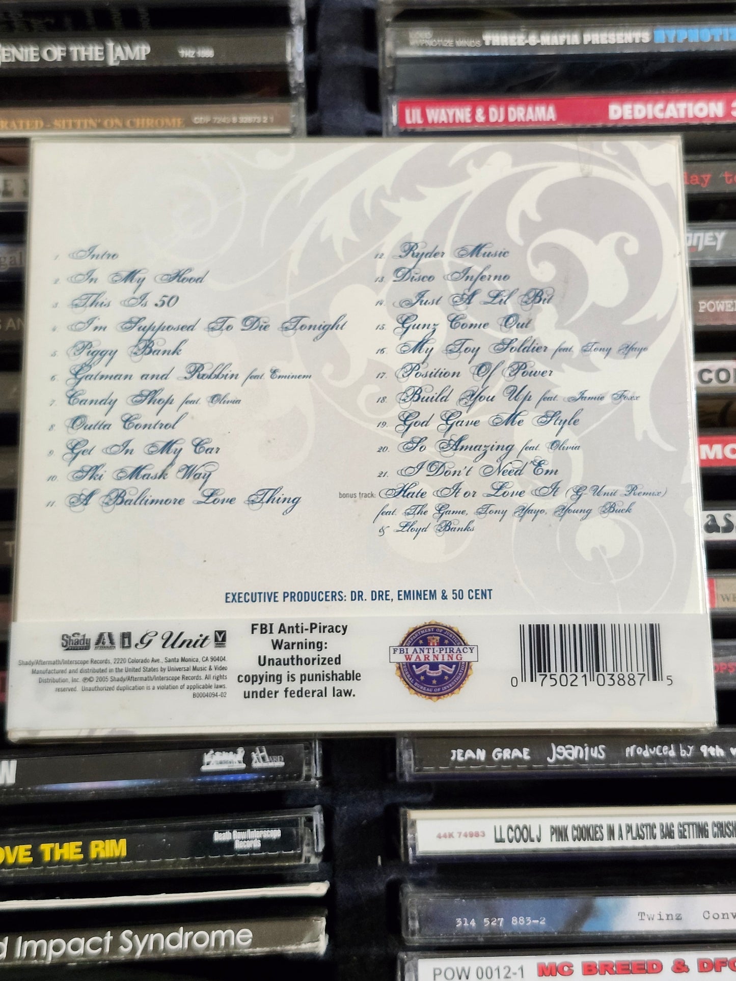 50 Cent Massacre CD G-Unit
