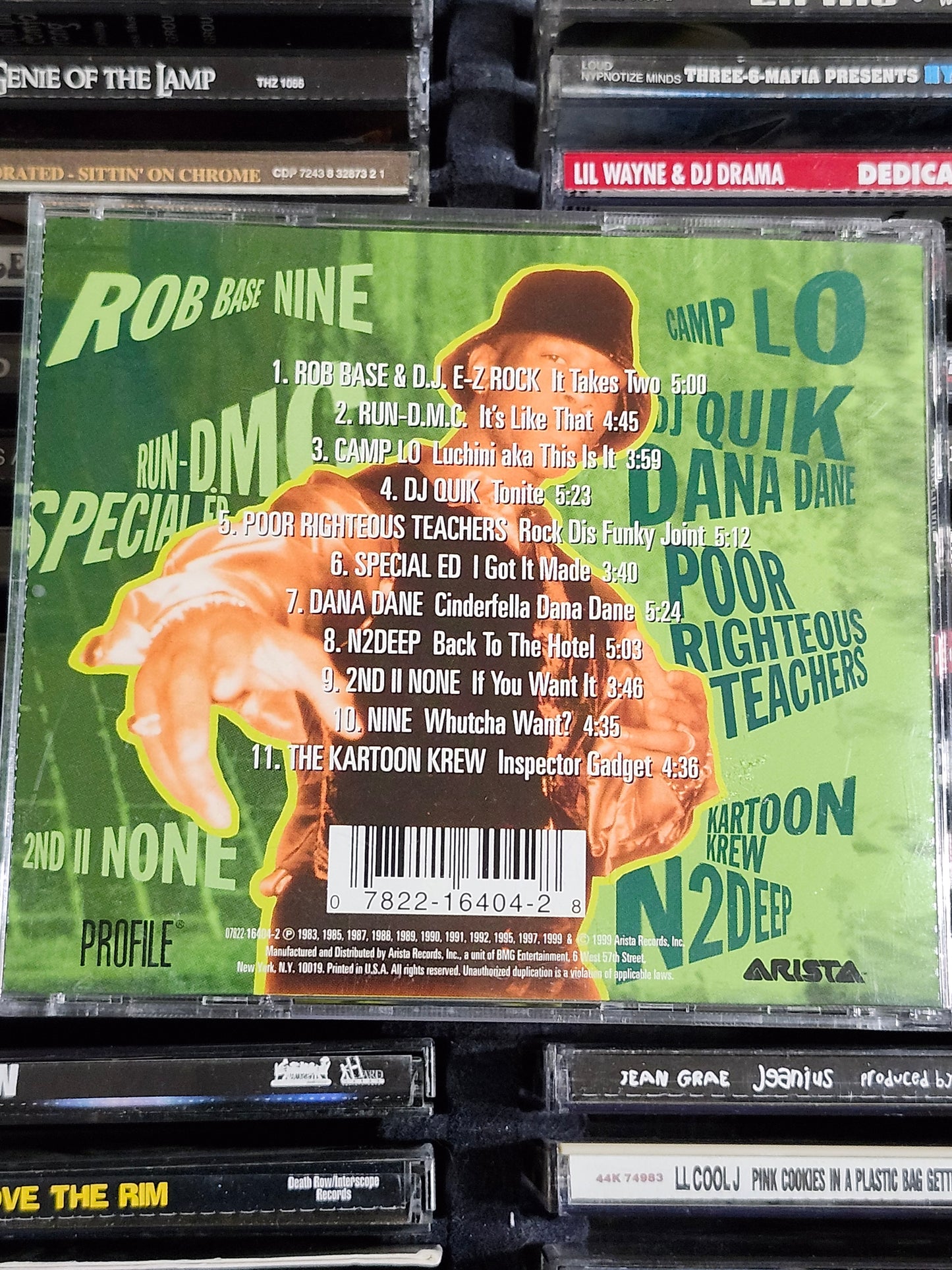 Profilin 1: The Hits CD N2deep DJ Quik 2nd II None Run DMC Rob Base