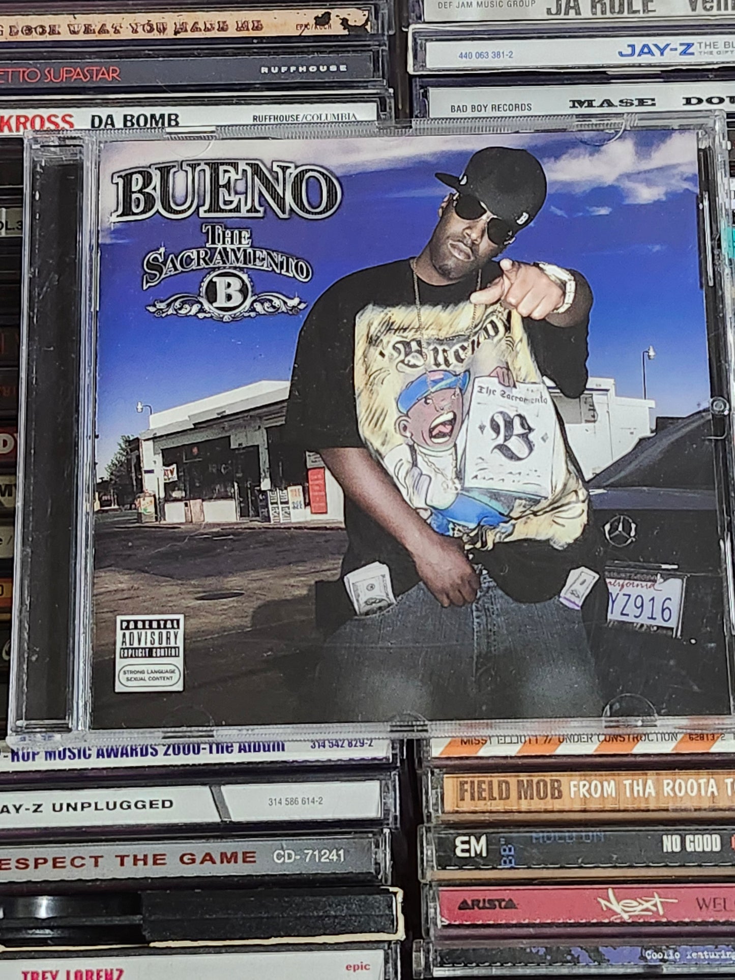 Bueno The Sacramento B CD Jacka E-40 Mista FAB Yukmouth San Quinn Keak Rare HTF
