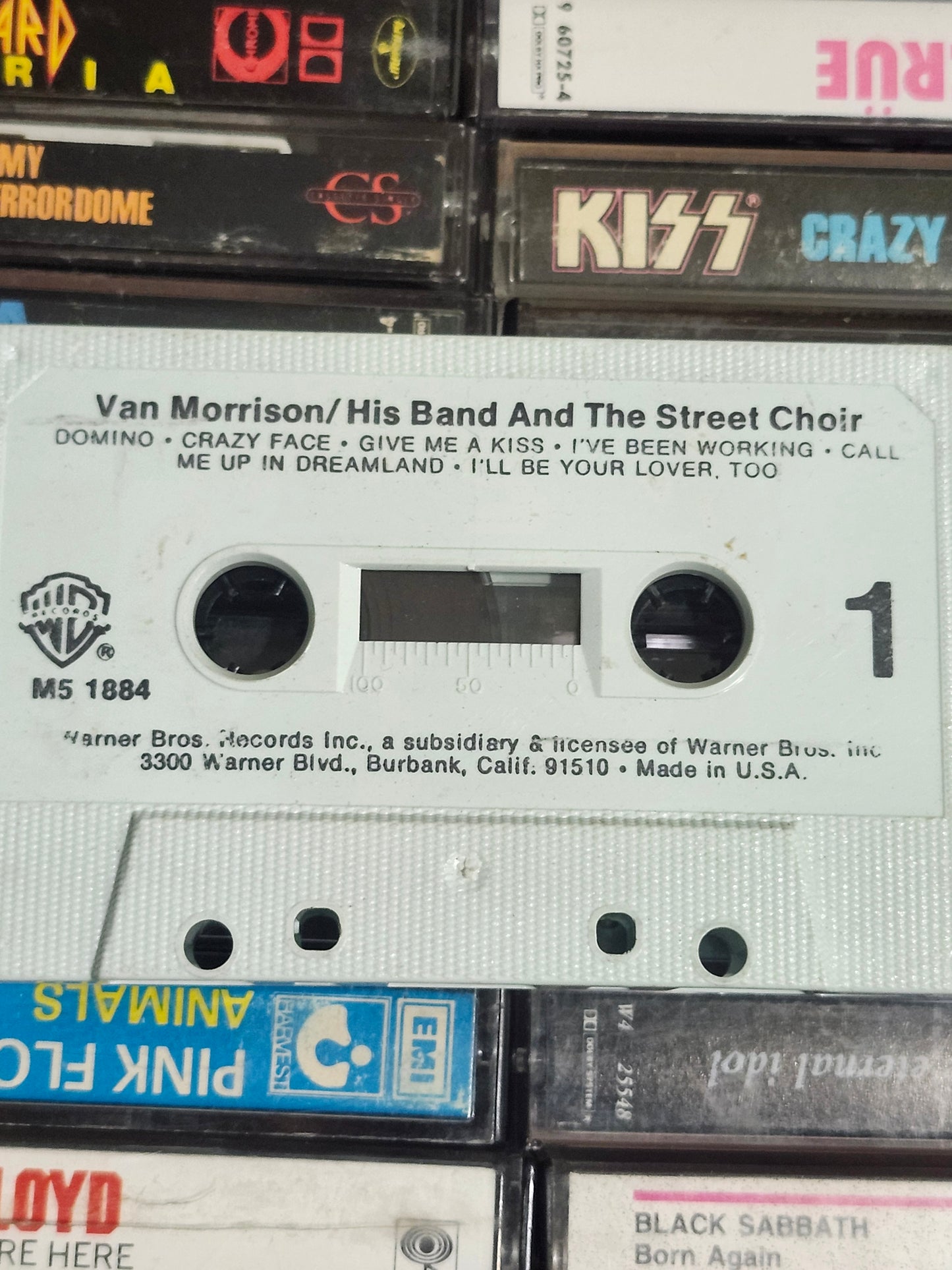 Van Morrison – His Band And The Street Choir - Cassette Tape