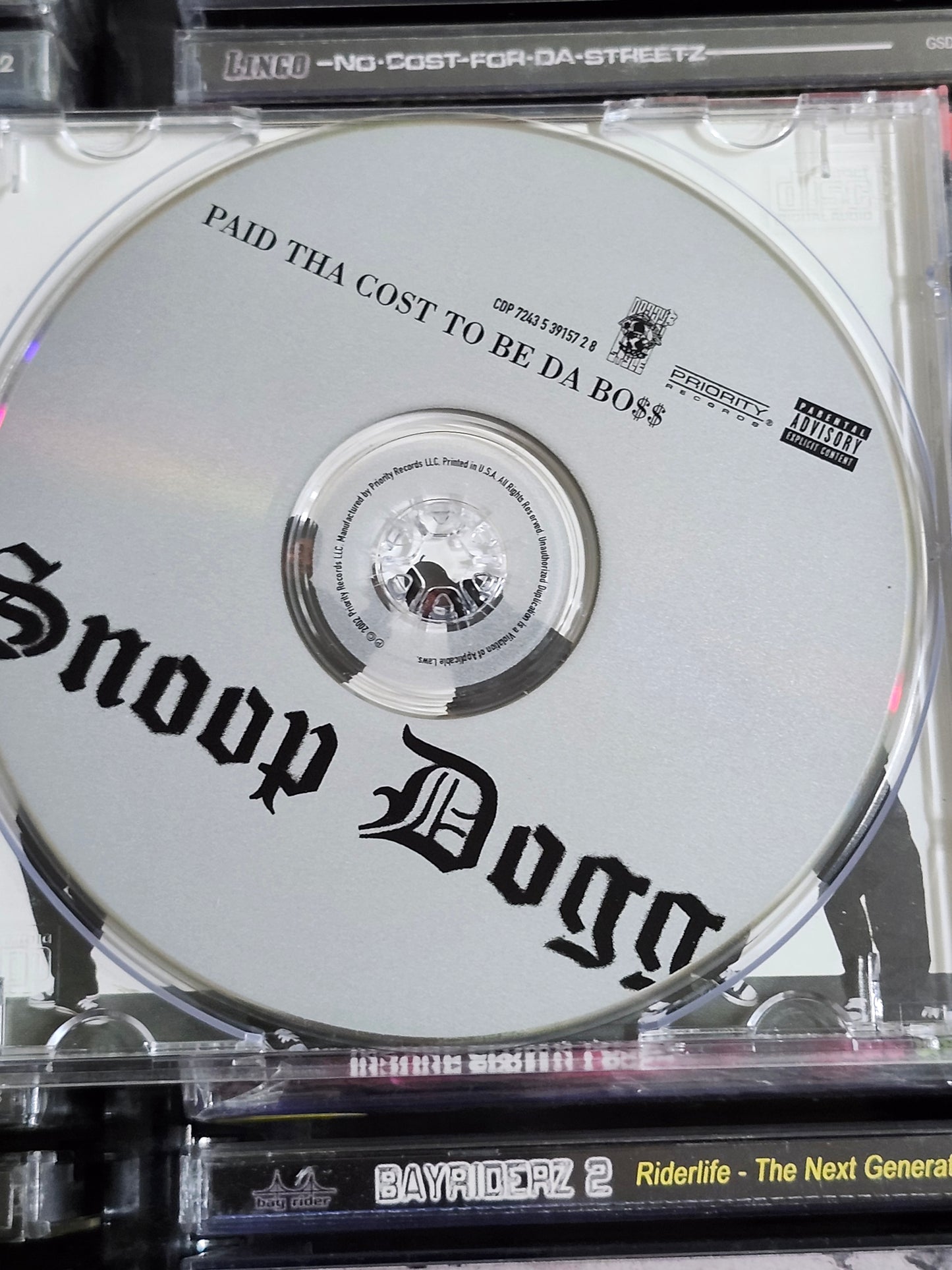 Snoop Dogg : Paid Tha Cost to Be Tha Boss CD Pharell Jay-Z Redman Nate Dogg