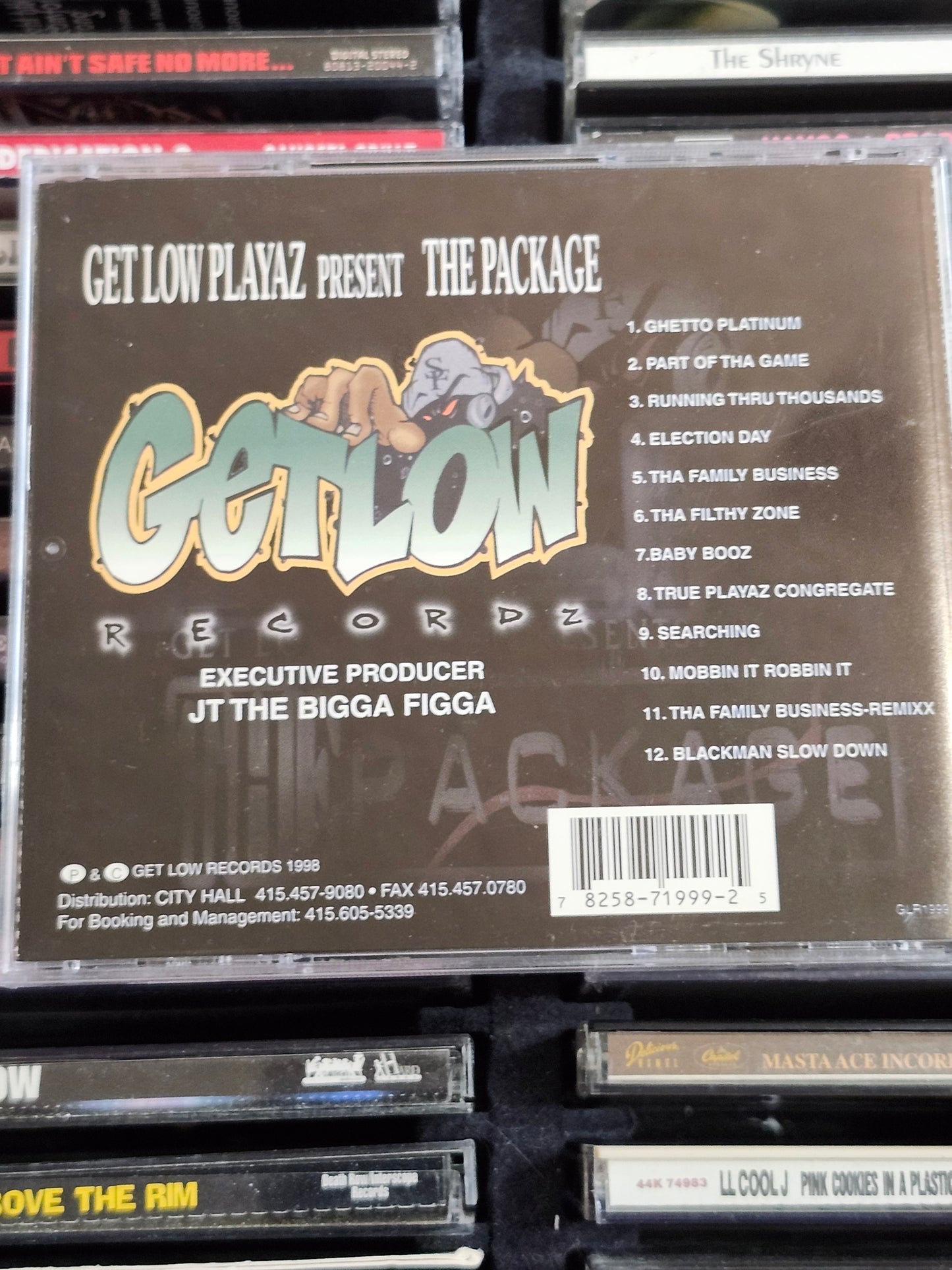 GLP Get Low Playaz Presents: The Package CD Rare HTF OOP