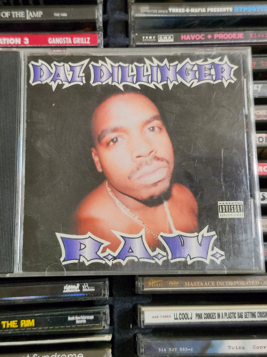 Daz Dillinger R.A.W. CD Raw Rare HTF OOP