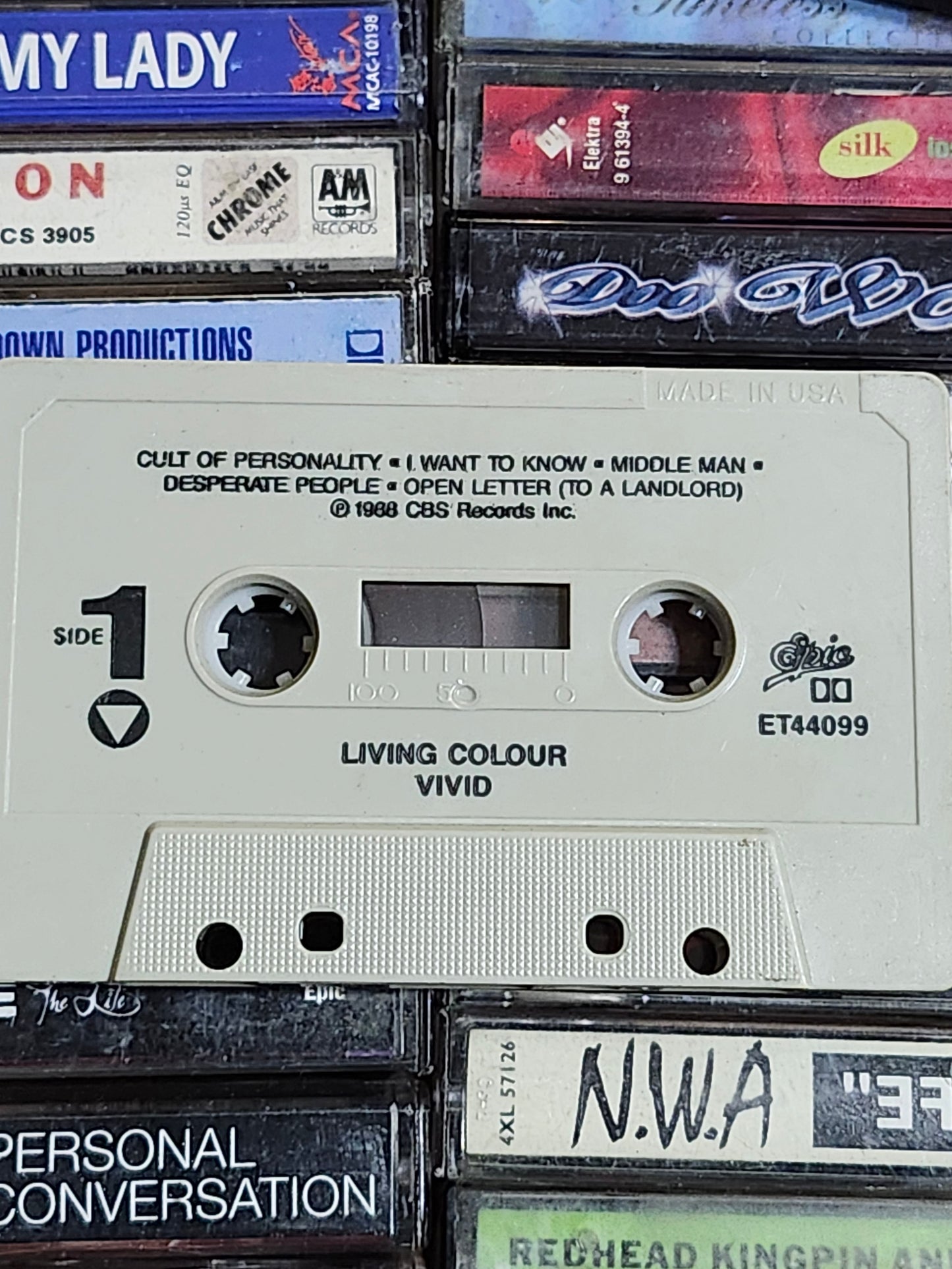 Living Colour Vivid Cassette Tape