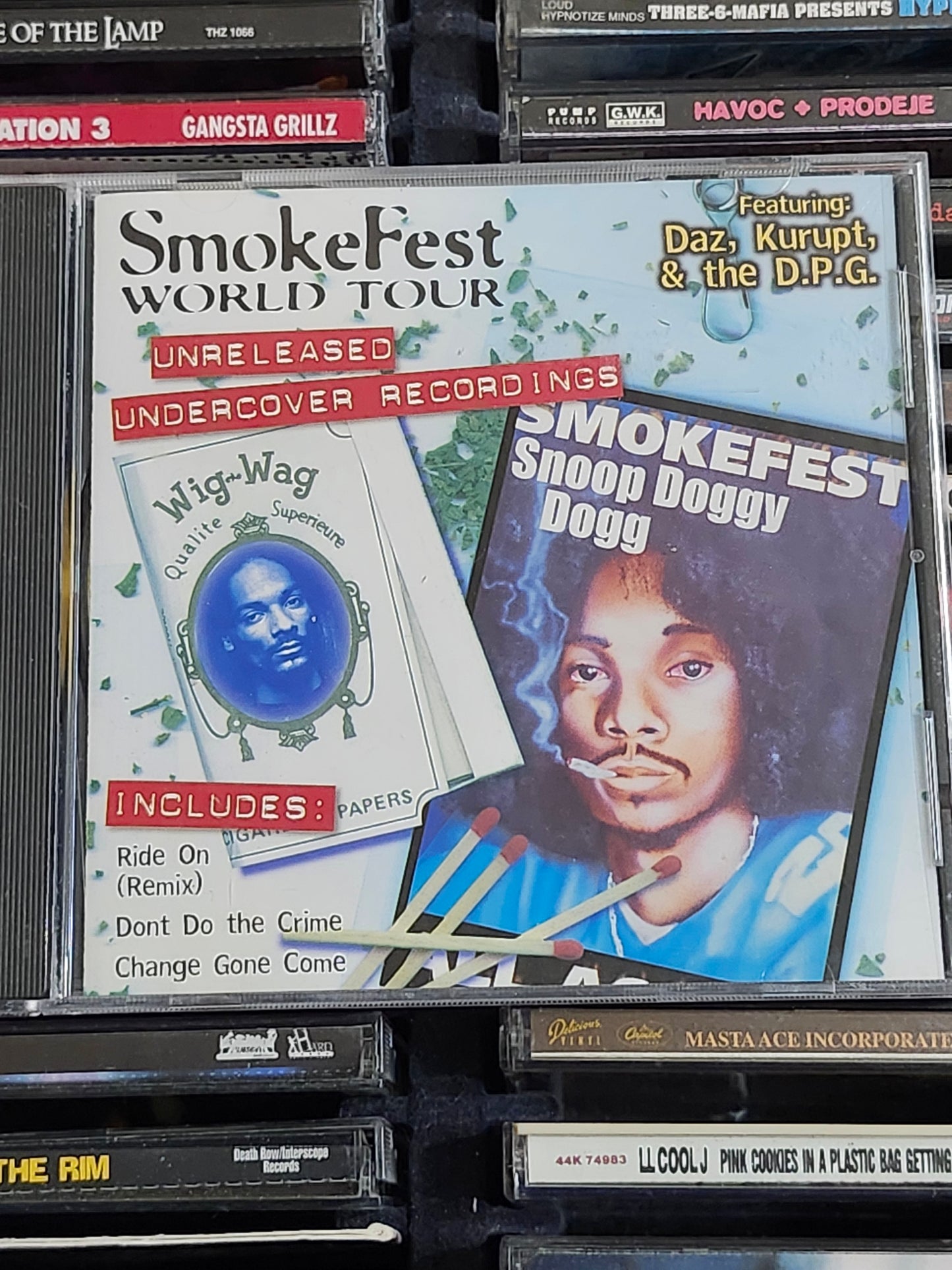 Snoop Doggy Dogg - Smokefest World Tour CD Death Row Rare HTF OOP