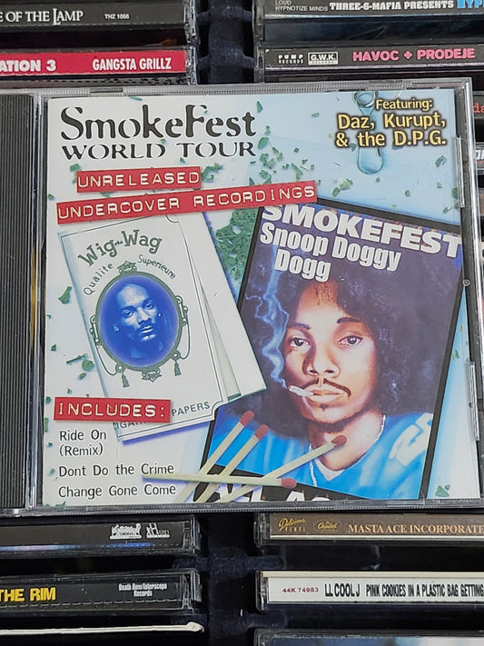 Snoop Doggy Dogg - Smokefest World Tour CD Death Row Rare HTF OOP
