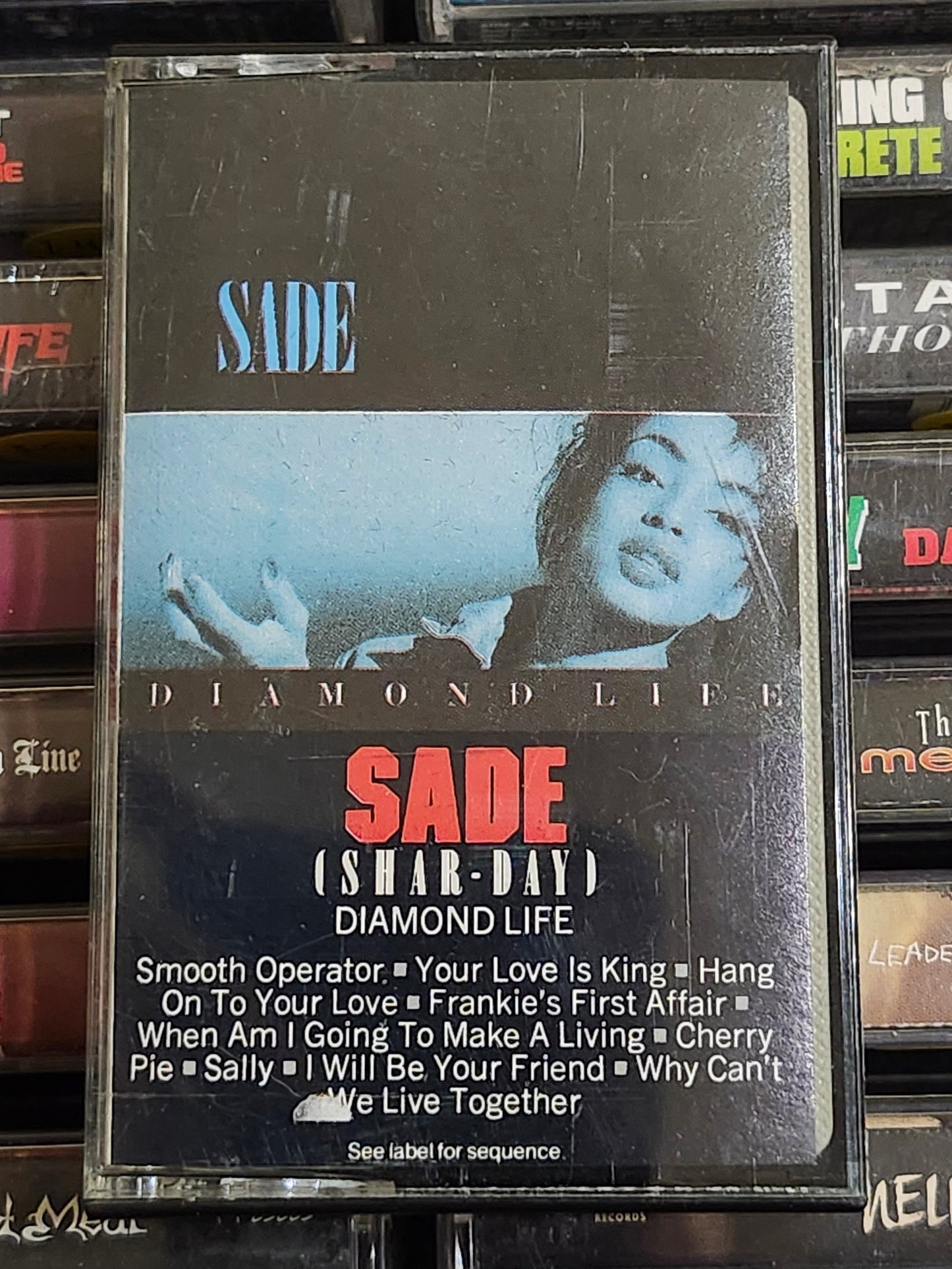 Sade Diamond Life Cassette Tape