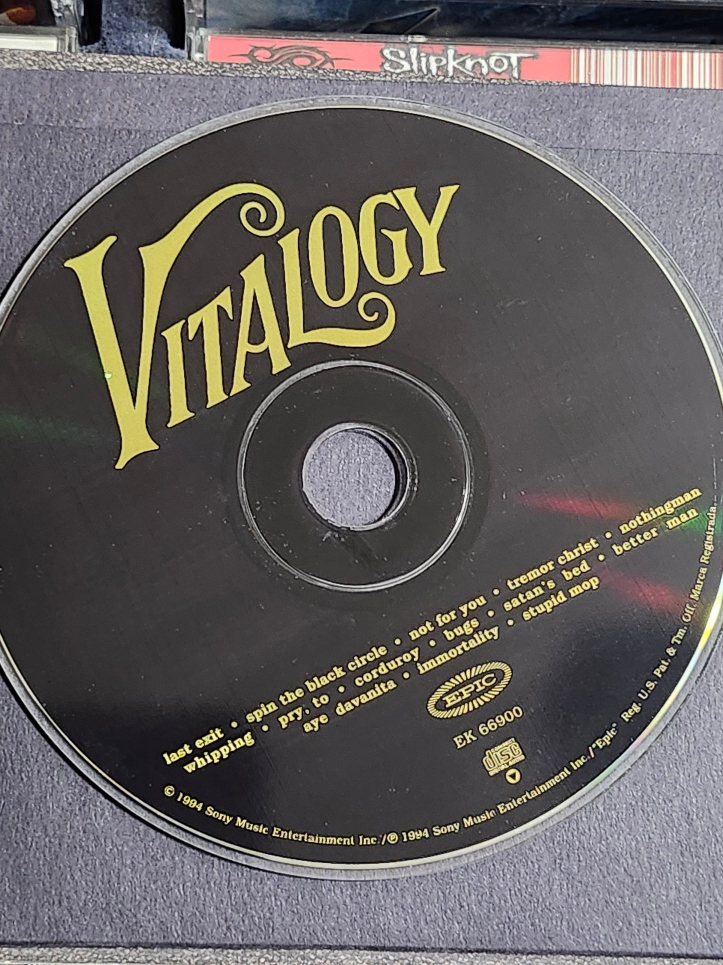 Pearl Jam Vitalogy CD