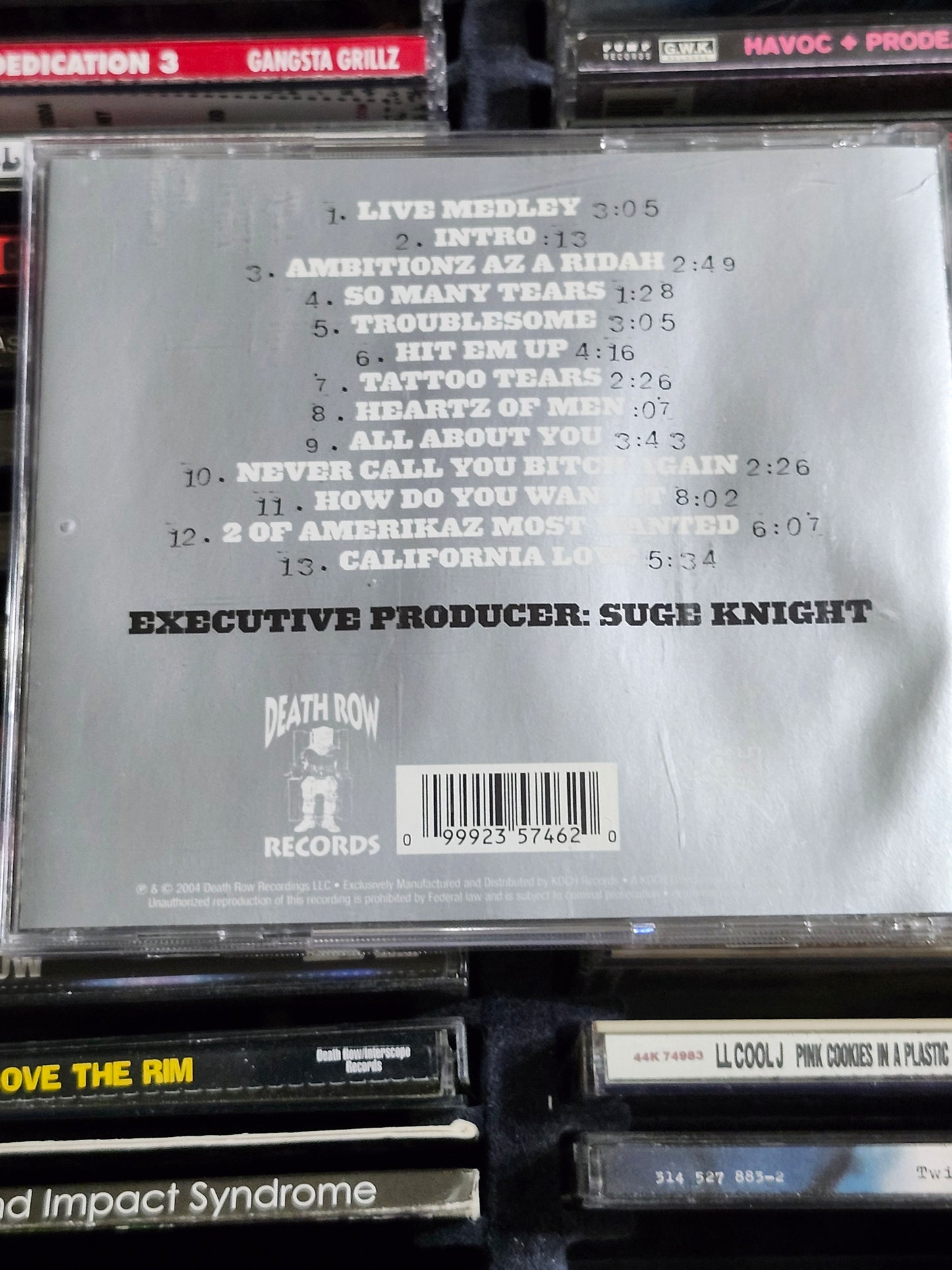 2pac Live CD Death Row