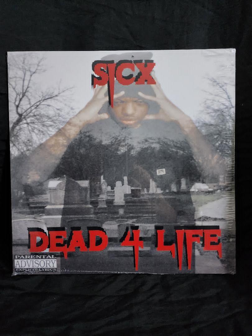 Sicx - Dead 4 Life Vinyl Record Rare HTF OOP Rap Hip-hop Norcal Black Market