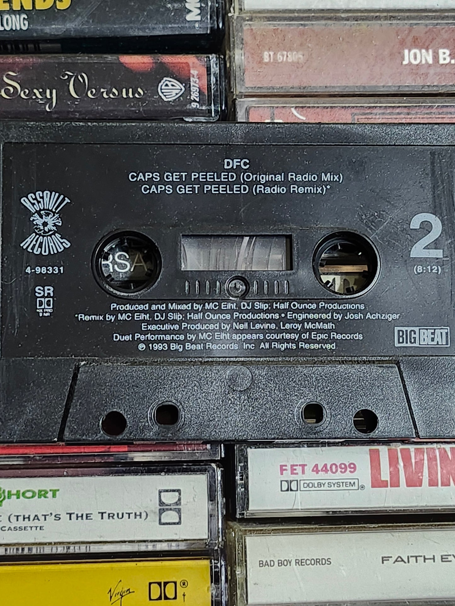 DFC ft. Mc Eiht - Caps Get Peeled - Cassette