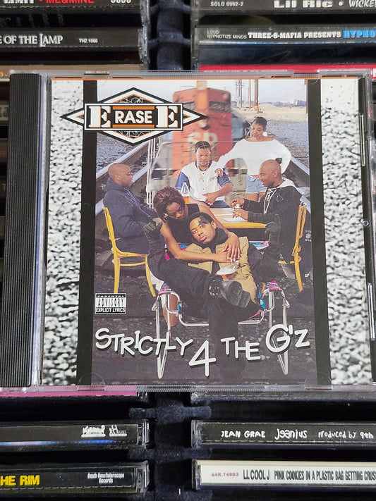 Erase E Strictly 4 the G'z CD Gangsta Rap Rare HTF OOP Richmond Bay Area Silk-E