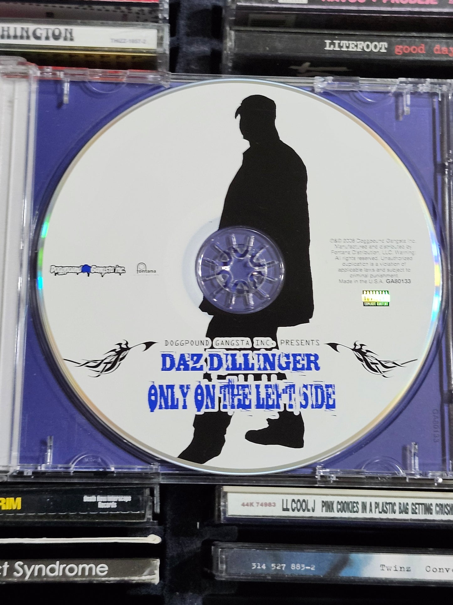 Daz Dillinger Only On The Left Side CD