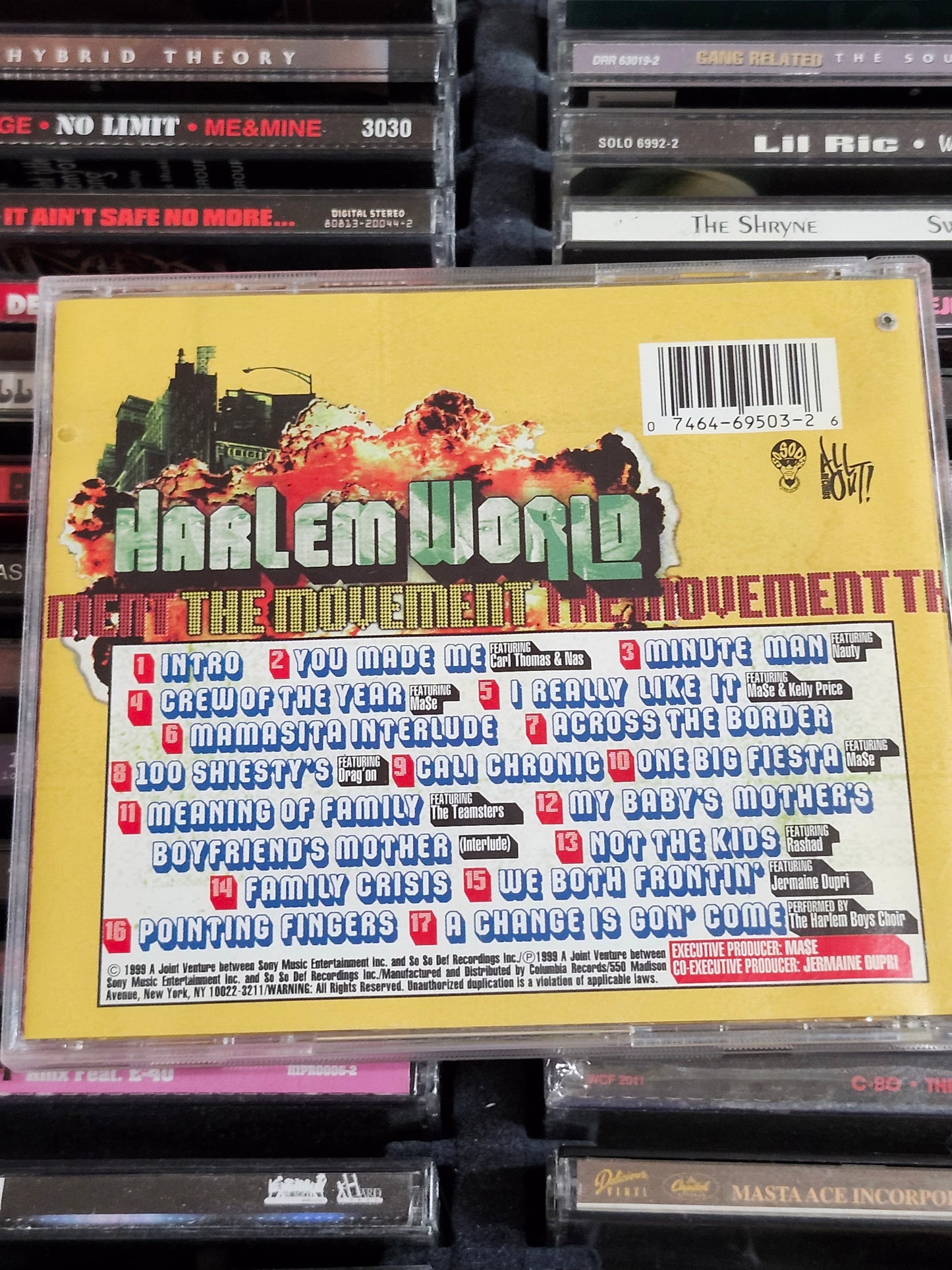Mase Harlem World Movement CD