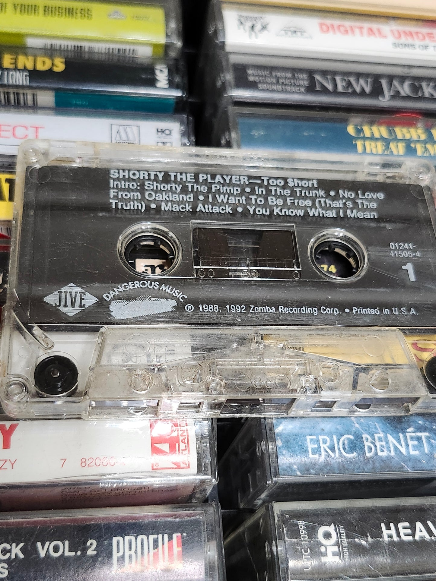 Too Short Shorty The Player Cassette