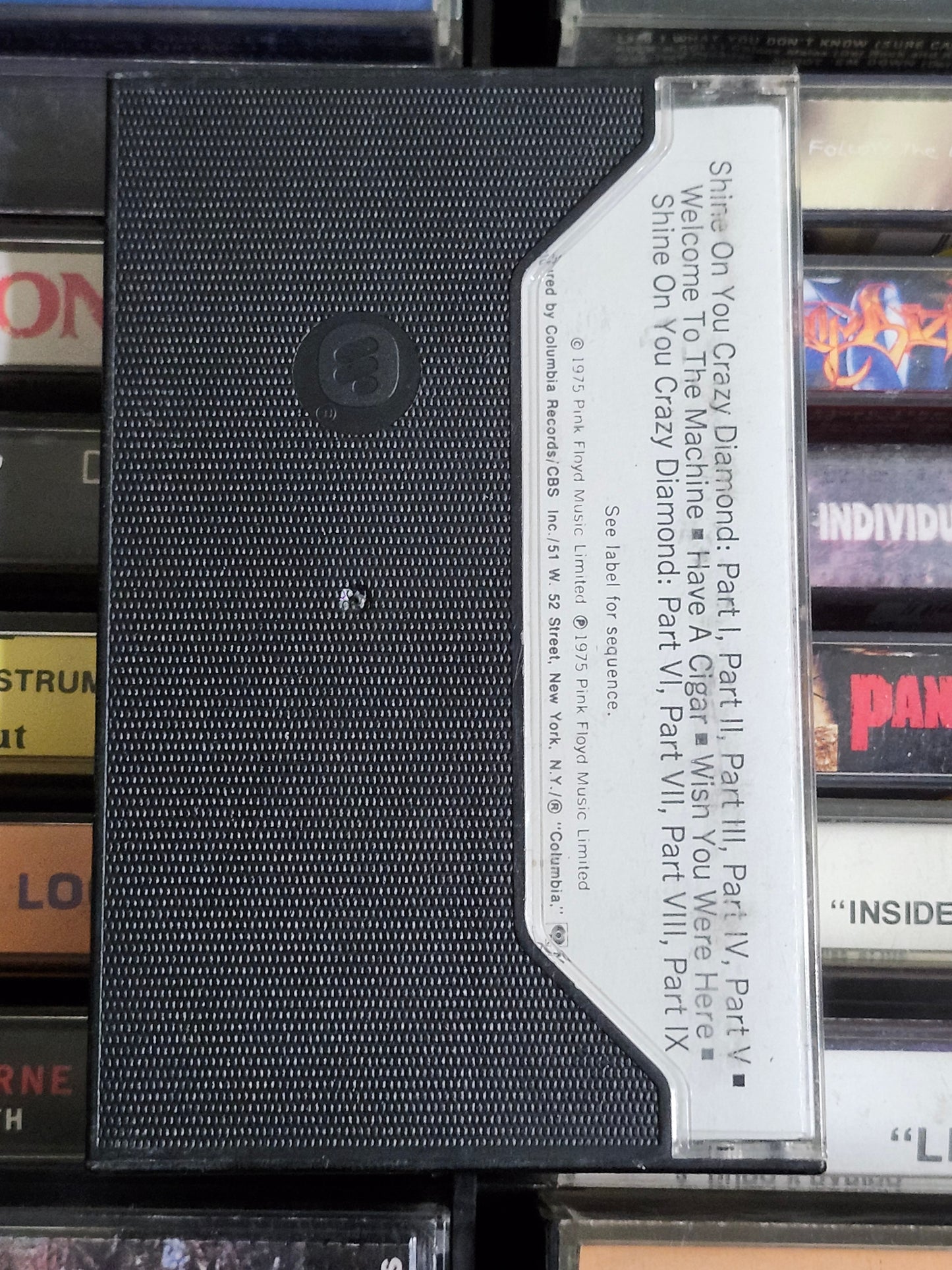 Pink Floyd Wish You Were Here Cassette Tape