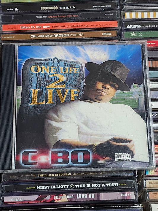 C-Bo One Life 2 Live CD AWOL Sacramento Norcal Rap Rare HTF OOP West Coast Cali