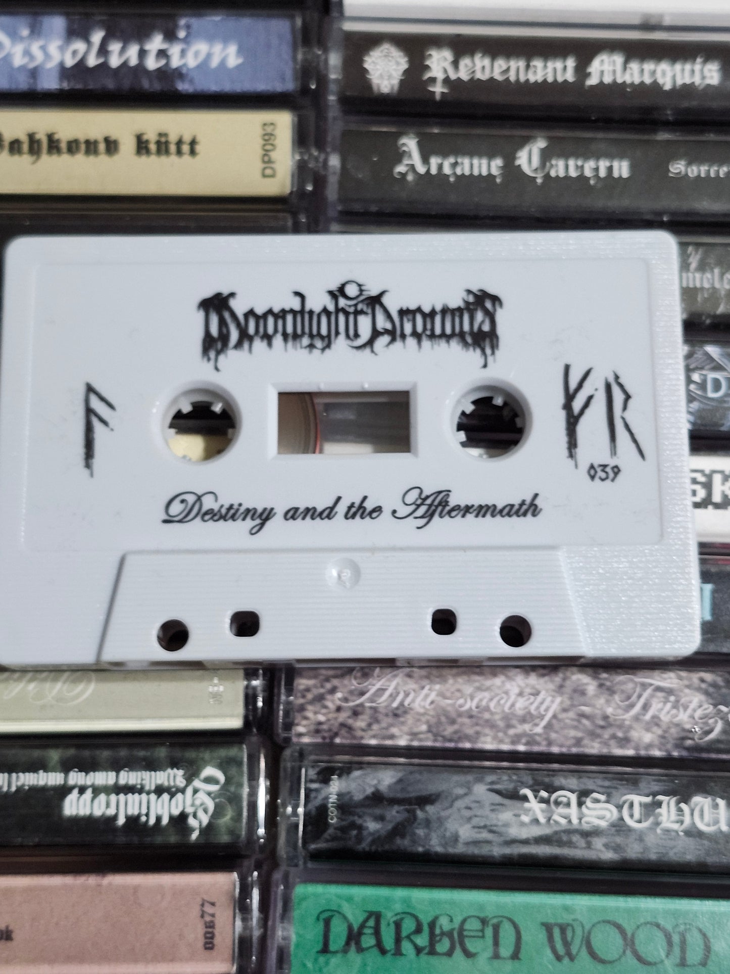 Moonlight Drowns Destiny And The Aftermath Cassette Rare HTF OOP Metal
