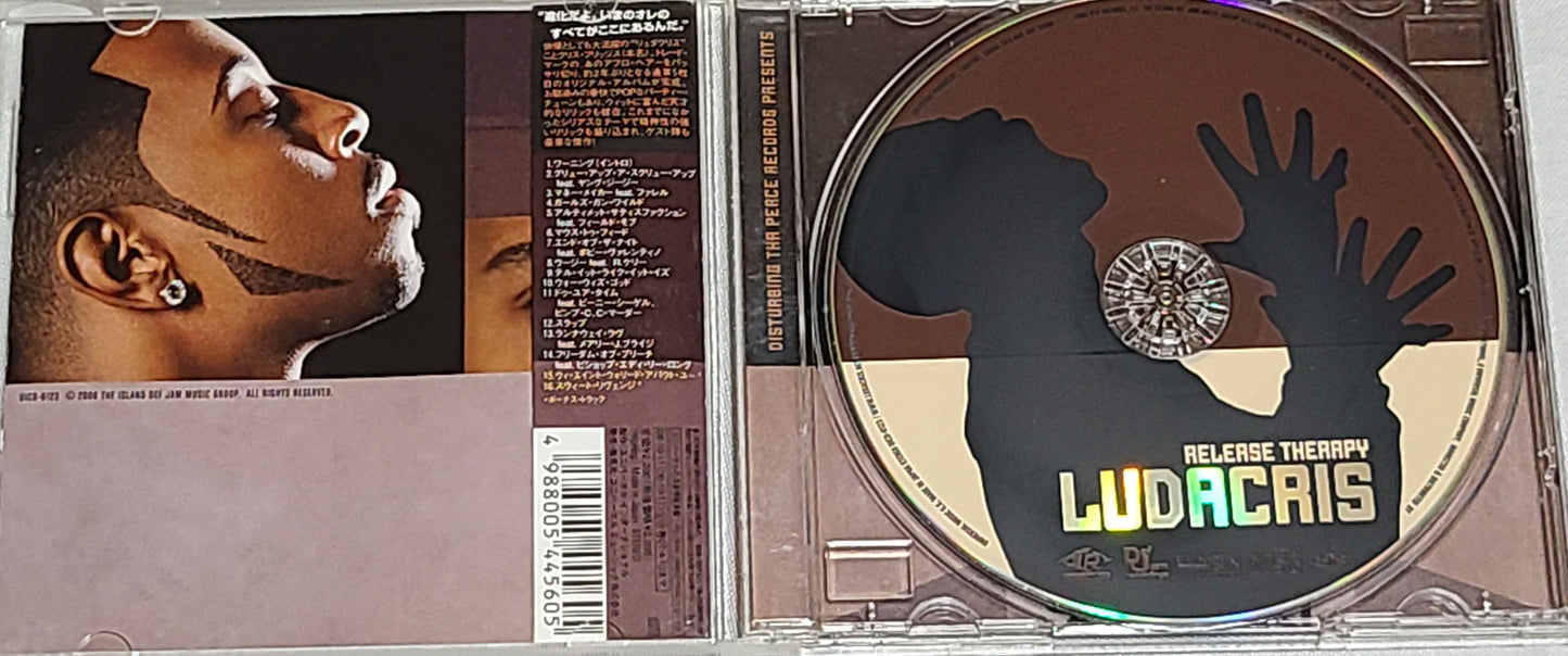 Ludacris Release Therapy CD Japanese OBI Rare HTF Import