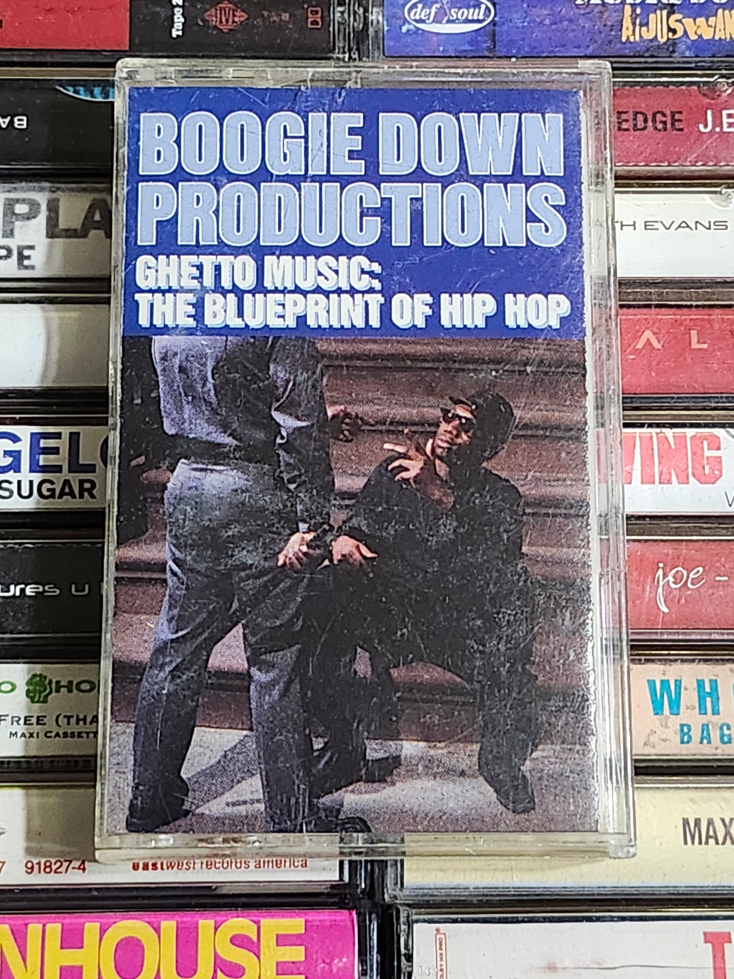 Boogie Down Productions Ghetto Music: The Blueprint of Hip Hop Cassette KRS-One