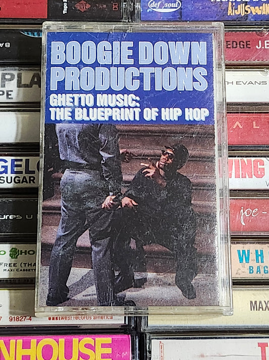Boogie Down Productions Ghetto Music: The Blueprint of Hip Hop Cassette KRS-One