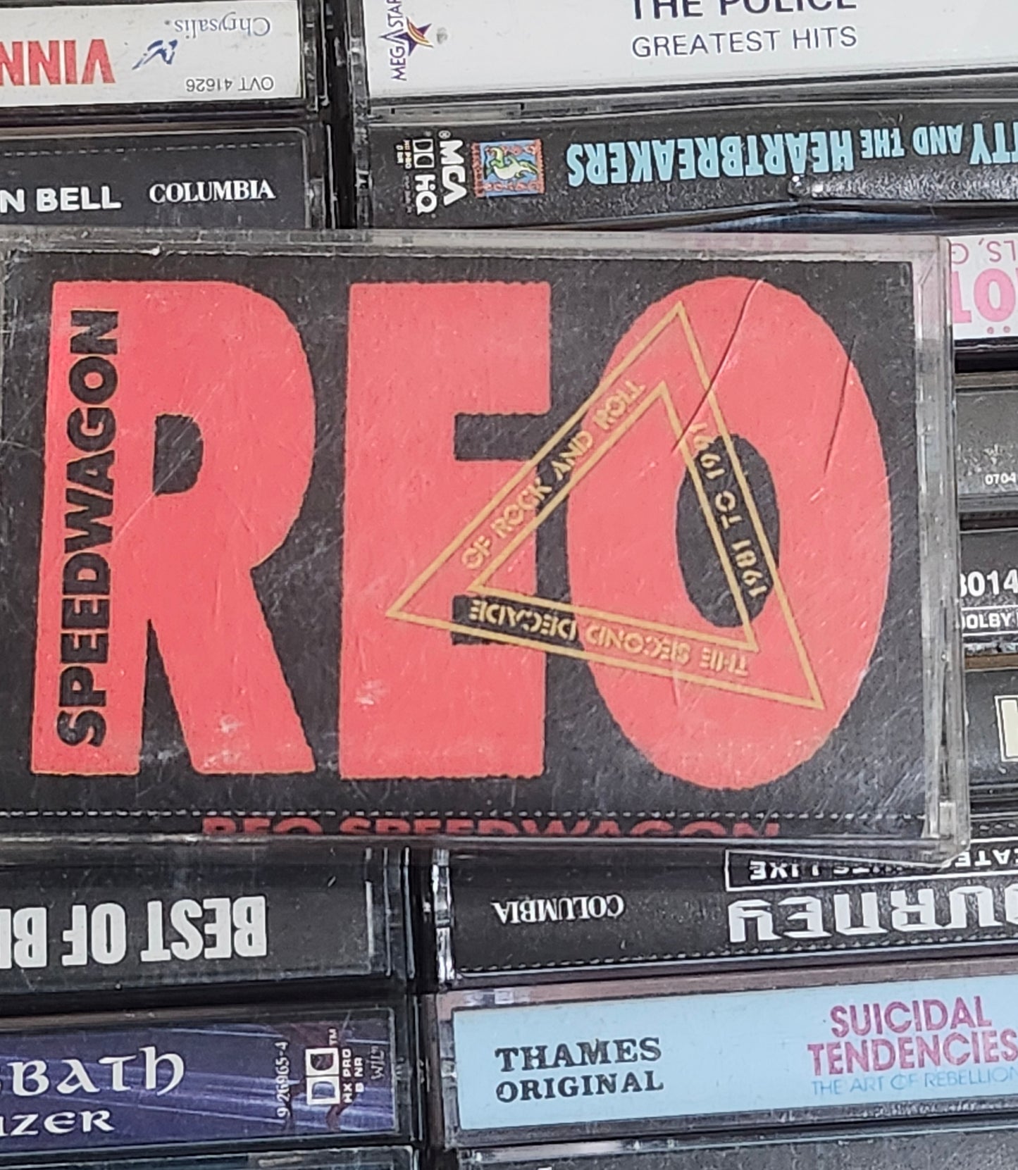 REO Speedwagon The 2nd Decade Of Rock Cassette