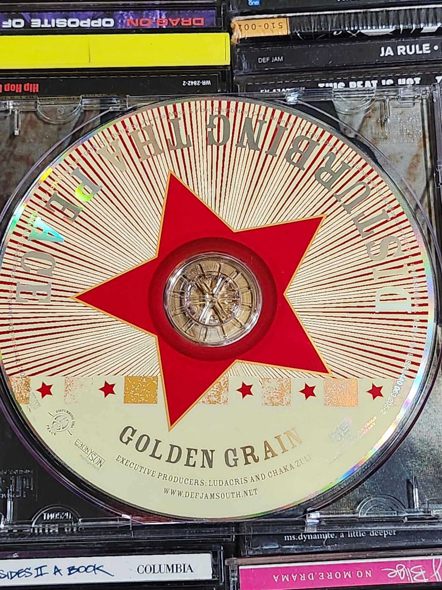 Ludacris Disturbing tha Peace Golden Grain CD Titty Boi Too Short Twista 2chainz
