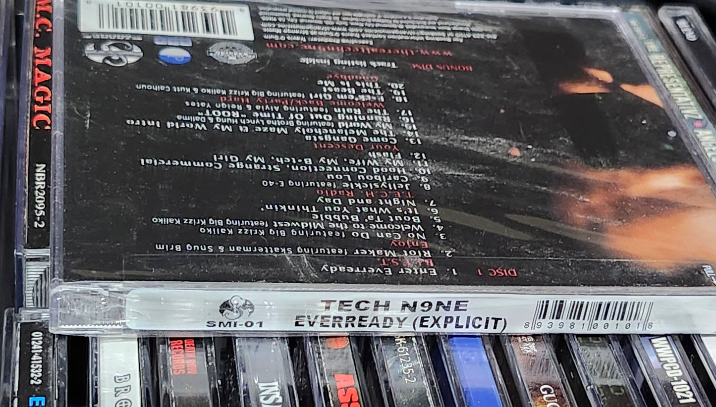 Tech N9ne Everready The Religion CD New Rare HTF OOP Strange Music