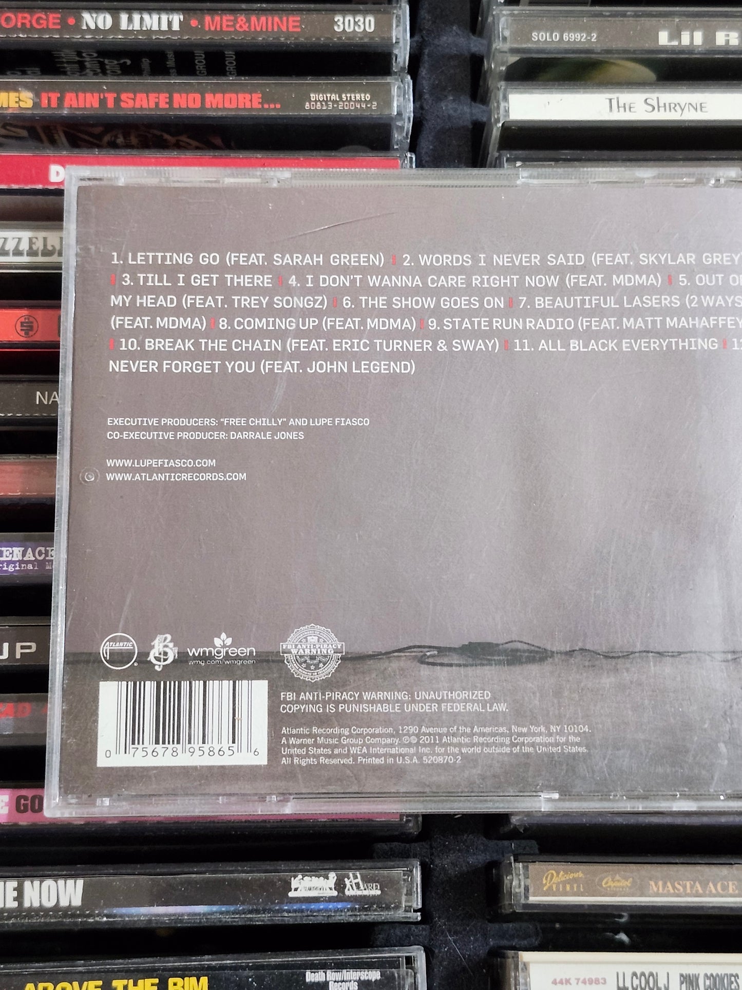 Lupe Fiasco Lasers CD