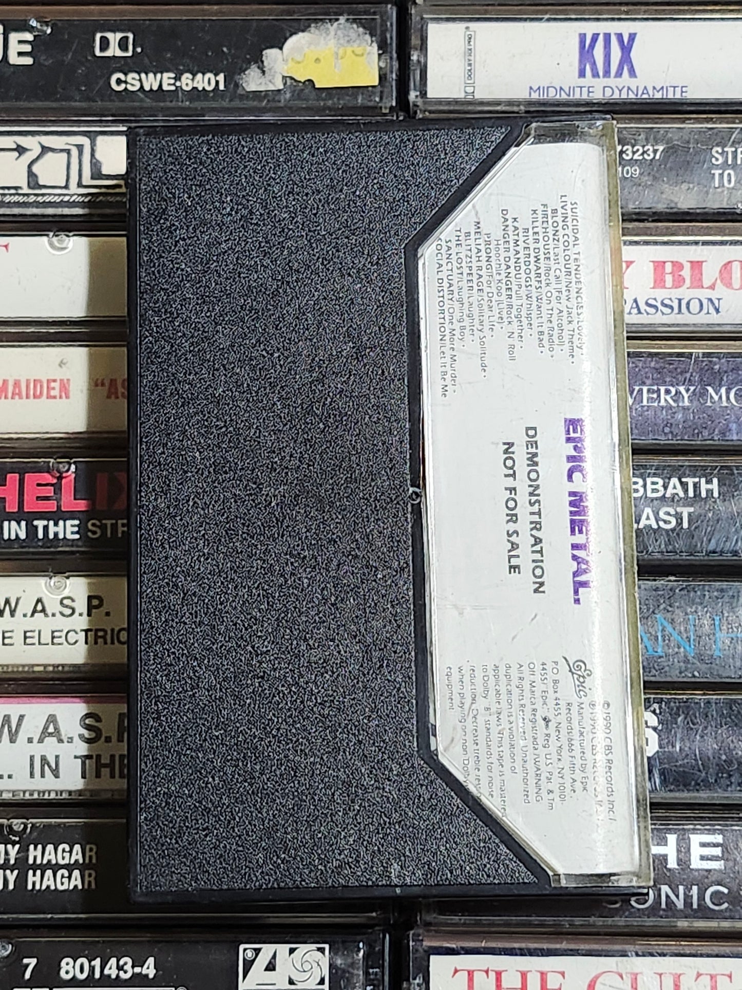 Twisting Your Knobs Till You Scream Cassette Social Distortion Promo Rock Metal