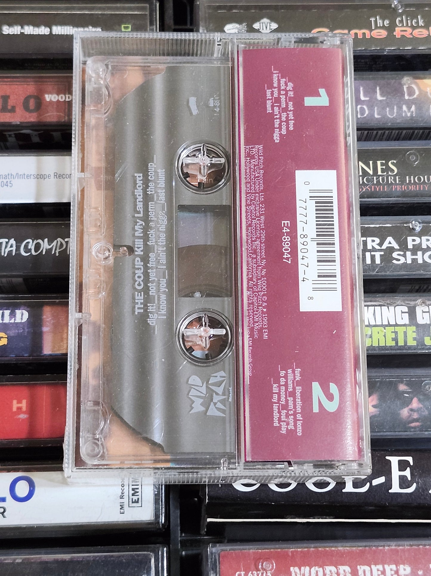 The Coup - Kill My Landlord Cassette Rare HTF OOP