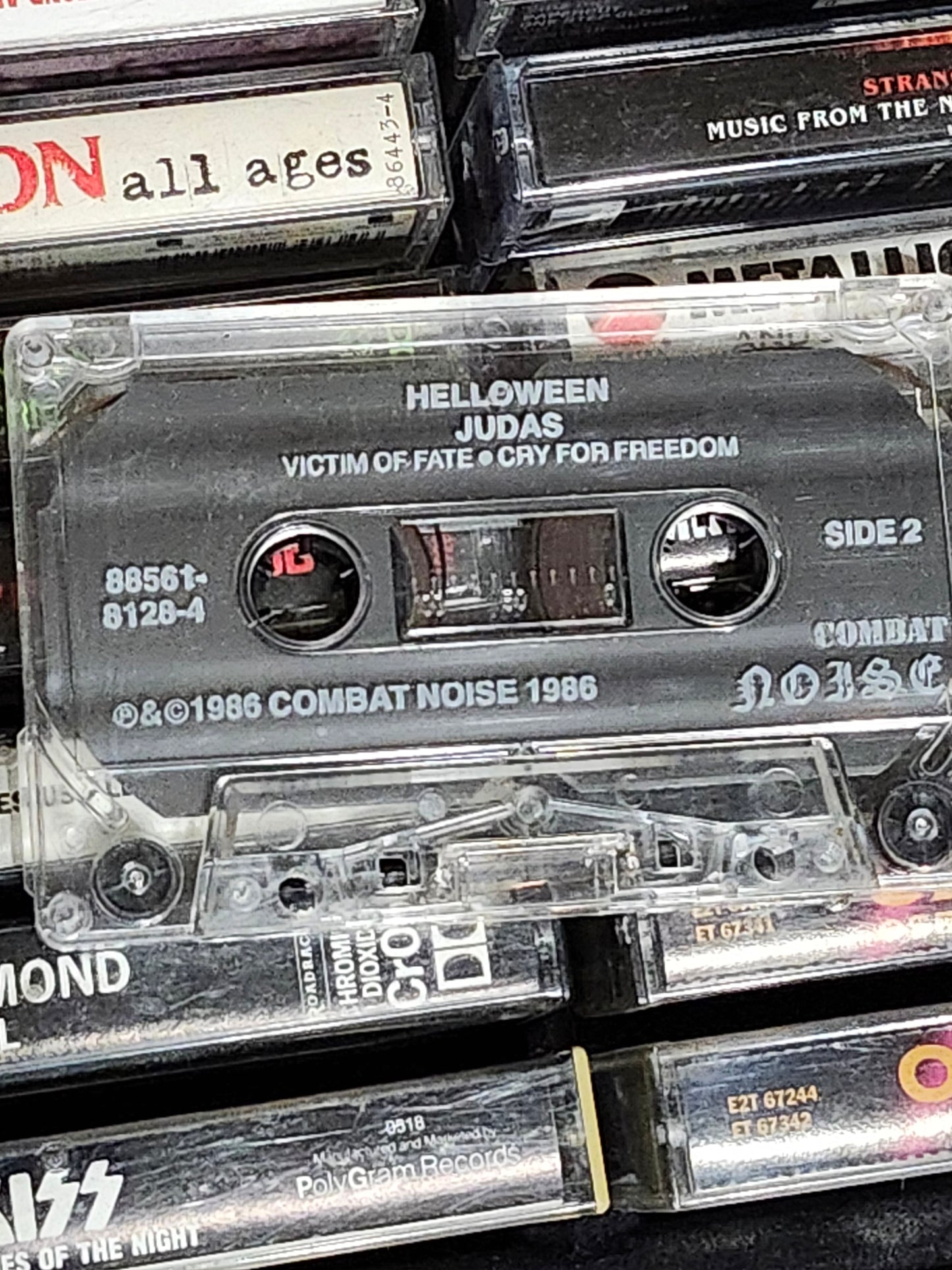 Helloween Judas Cassette Rare HTF OOP Metal Rock