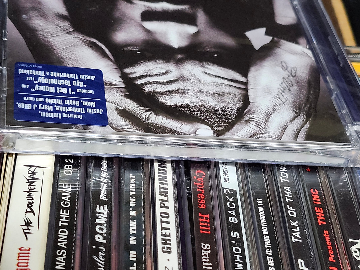 50 Cent Curtis CD New Super Jewel Case Import Rare OOP HTF Eminem G-Unit