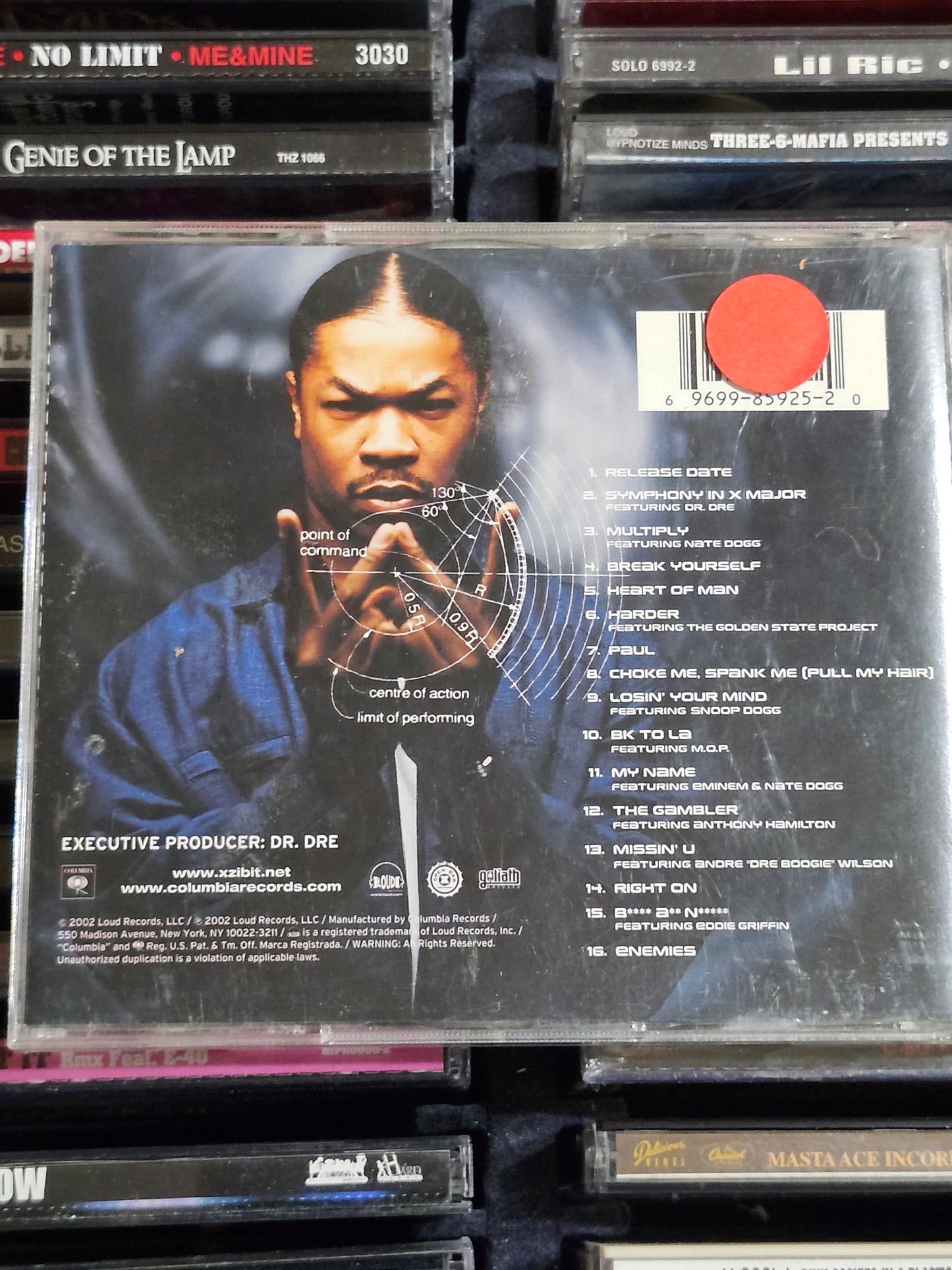 Xzibit: Man Vs Machine CD Nate Dogg Eminem Bonus Disc
