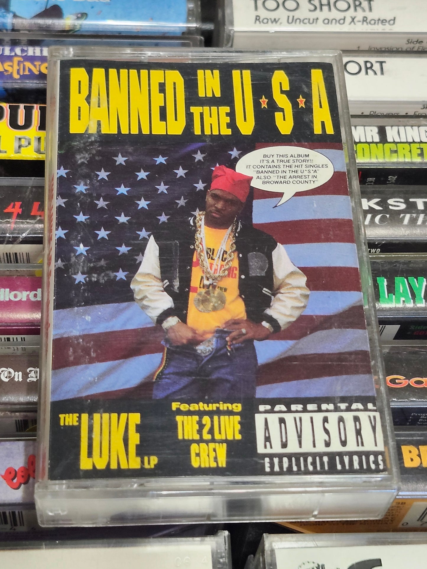 2 Live Crew Banned In The USA Cassette Tape Luke