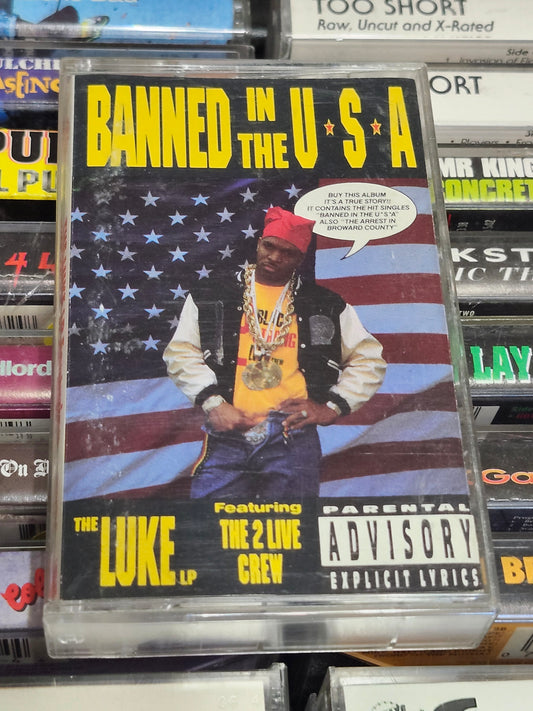 2 Live Crew Banned In The USA Cassette Tape Luke