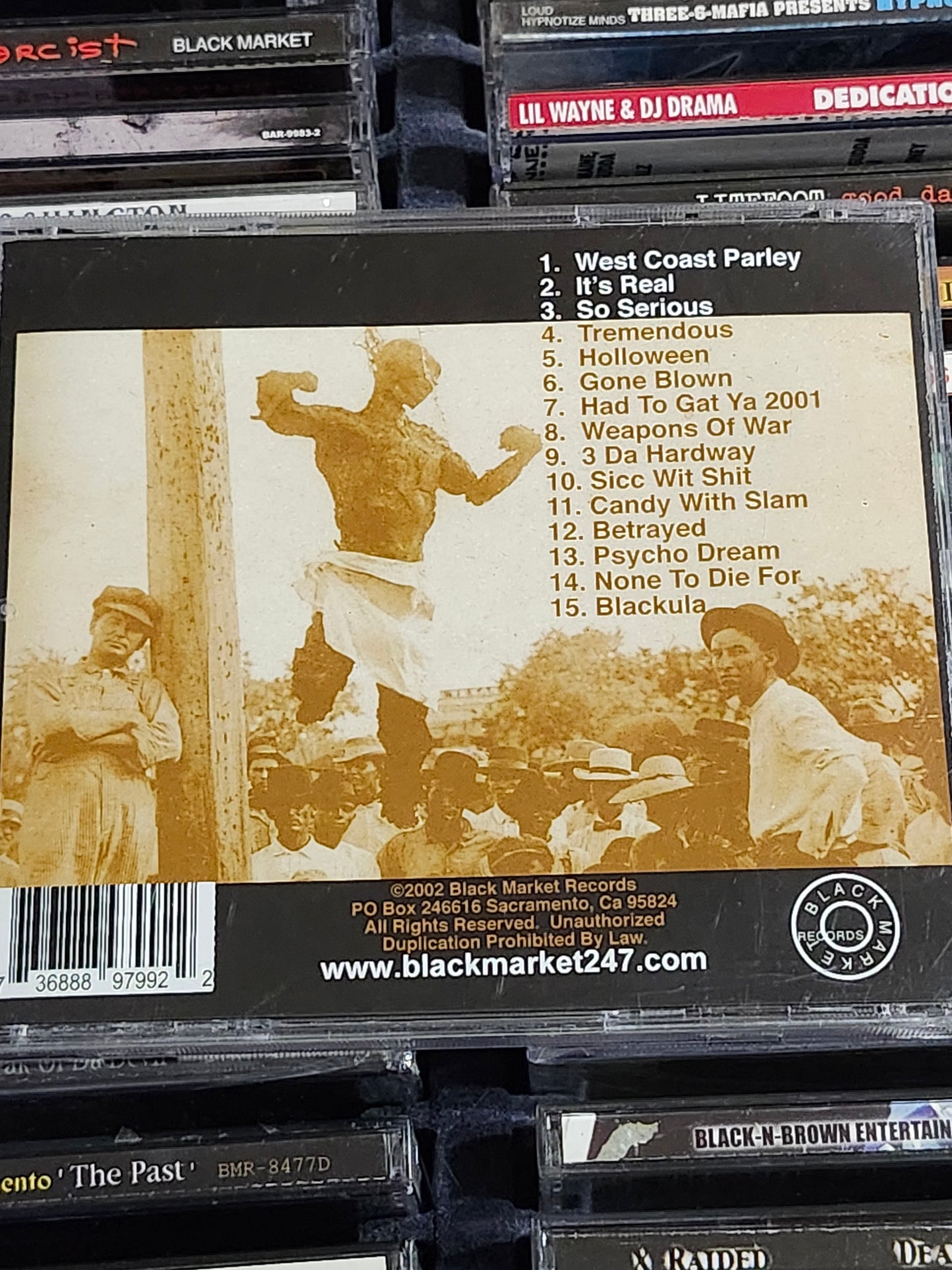 Brotha Lynch Appearances Book 1 CD Master P Sicx Killa Tay Luni Coleone Rare HTF