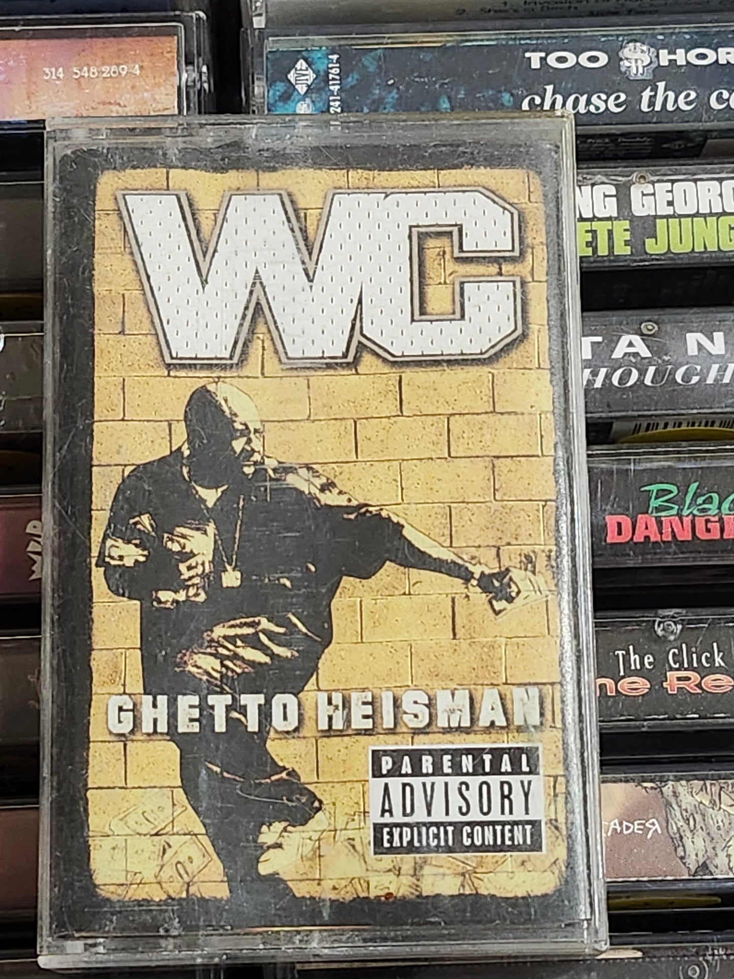 WC Ghetto Heisman Cassette Rare HTF OOP