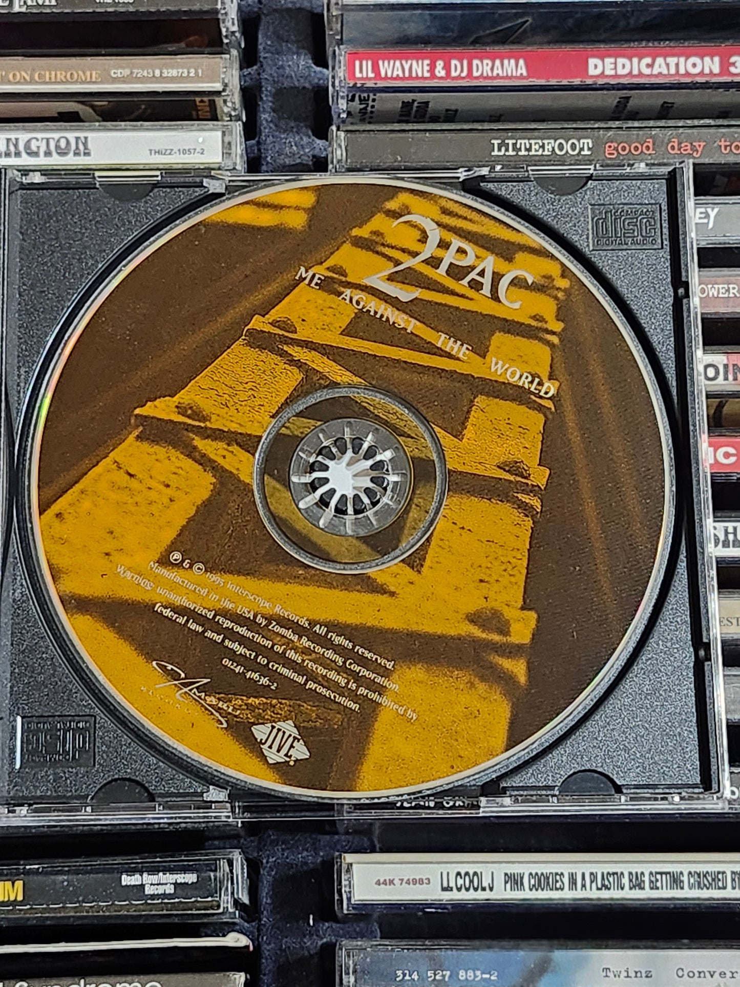 2pac Me Against the World CD