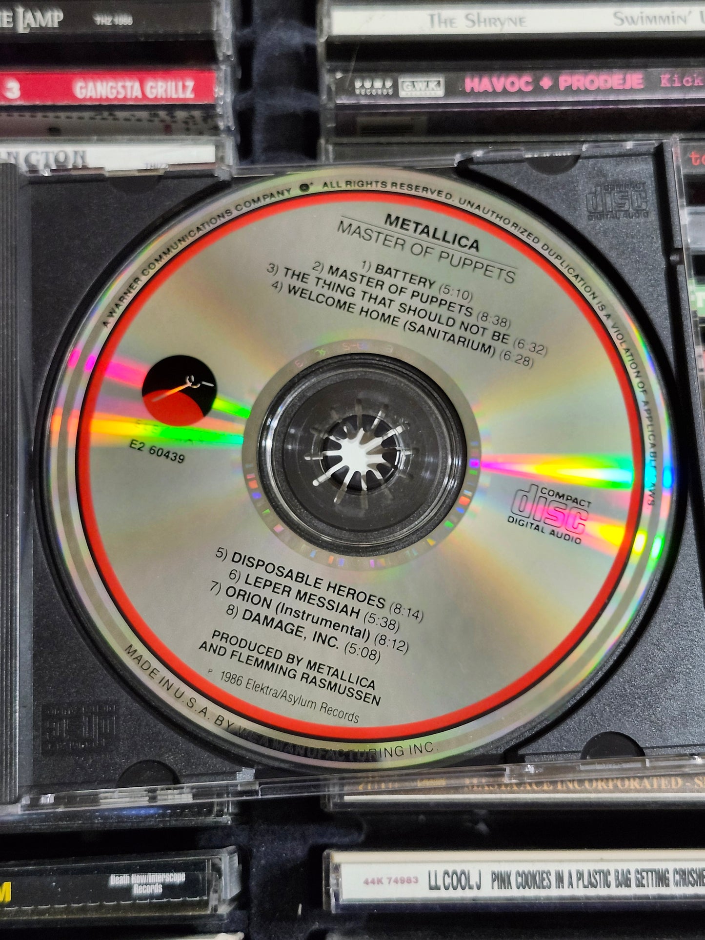 Metallica Master of Puppets CD