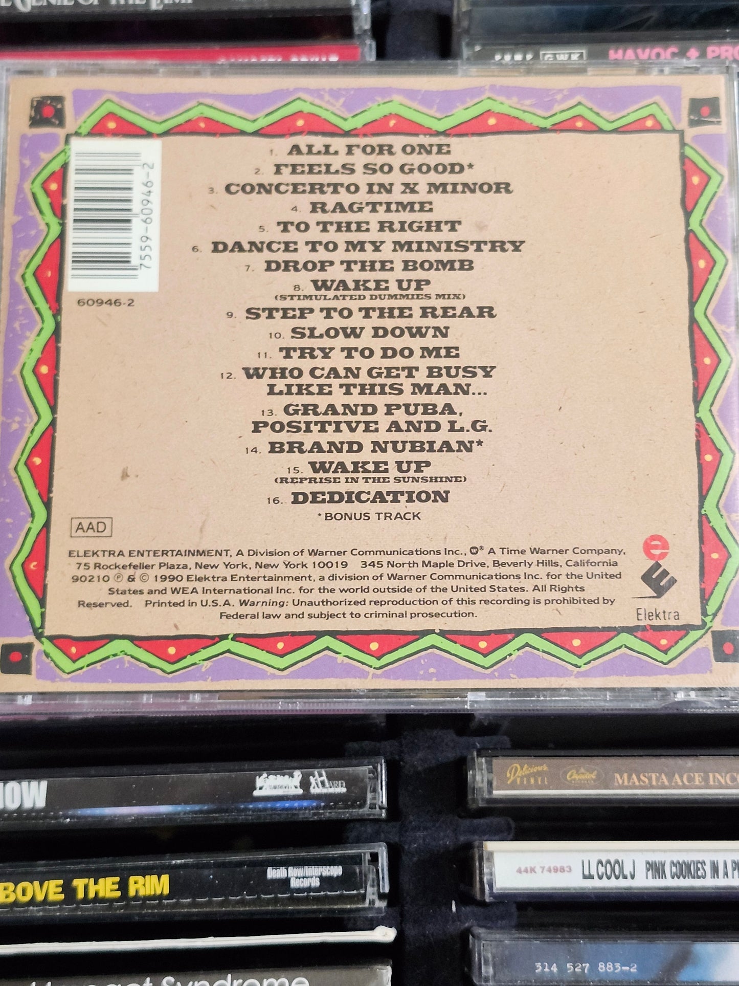 Brand Nubian : One for All CD