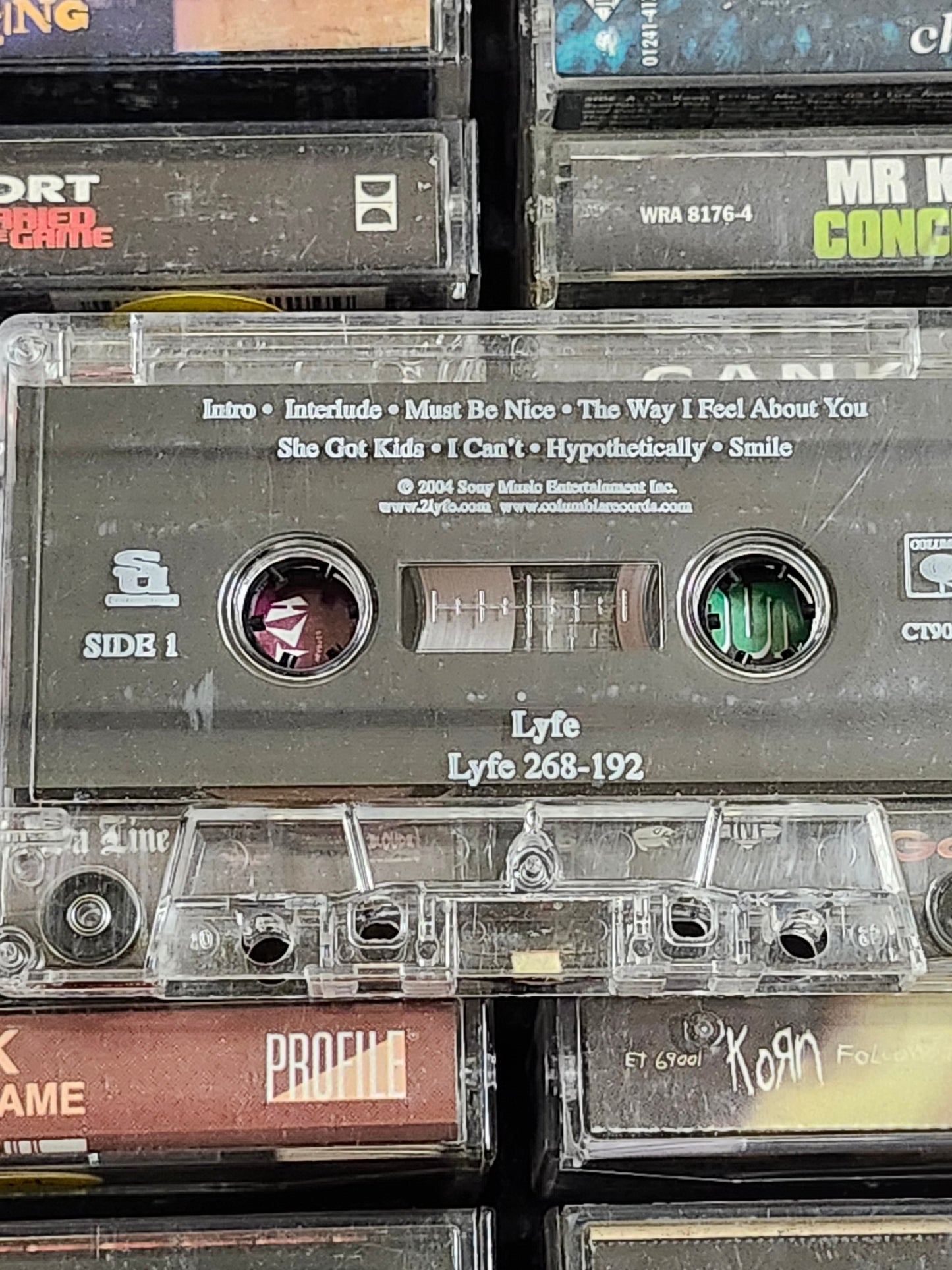 Lyfe Jennings 268-192 Cassette Rare HTF OOP