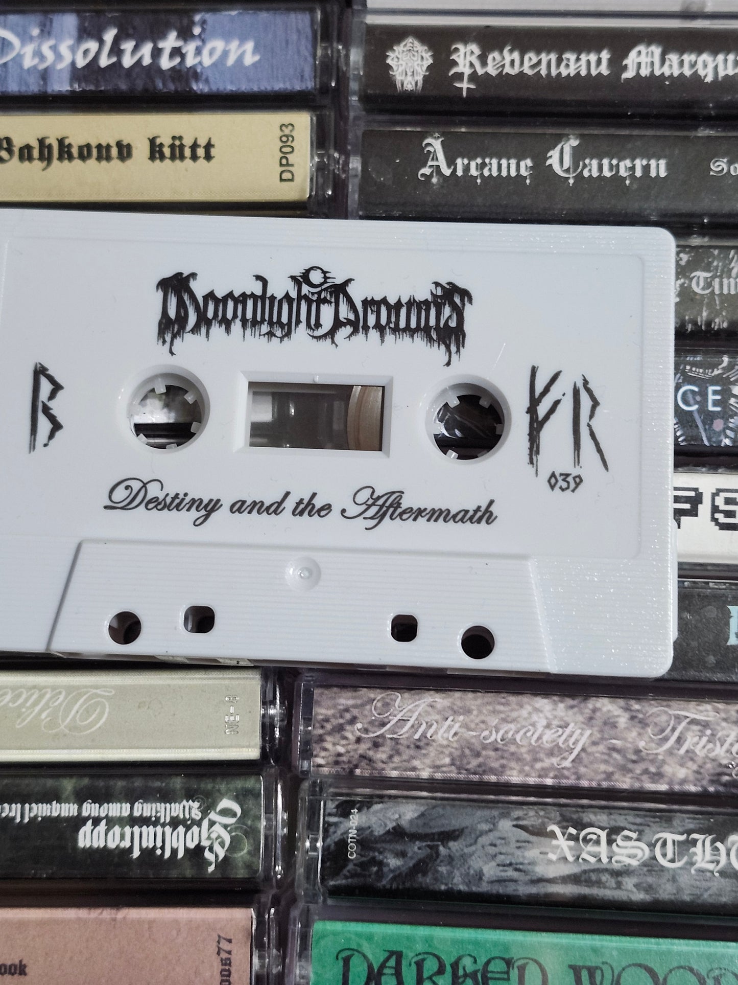 Moonlight Drowns Destiny And The Aftermath Cassette Rare HTF OOP Metal